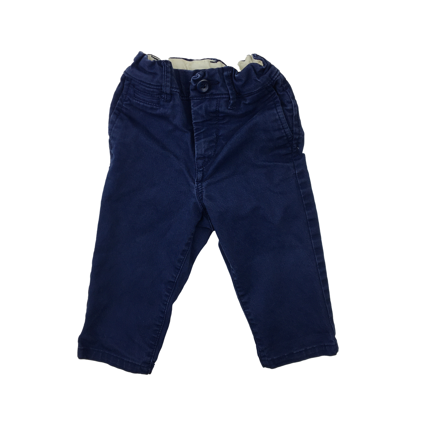 Baby Gap Navy Flat Front Pants 12-18M
