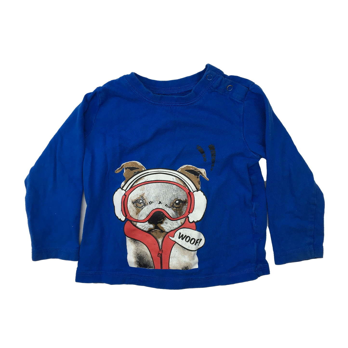 Nevada Blue Long Sleeve with Dog 24M