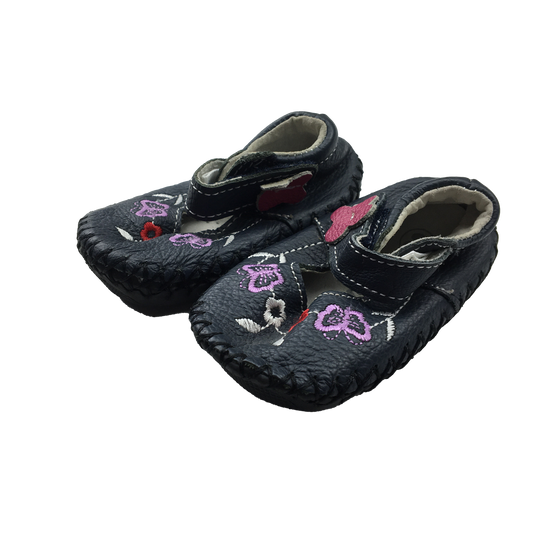 Outbak's Black Bootie with Embroidered Butterfly's 2