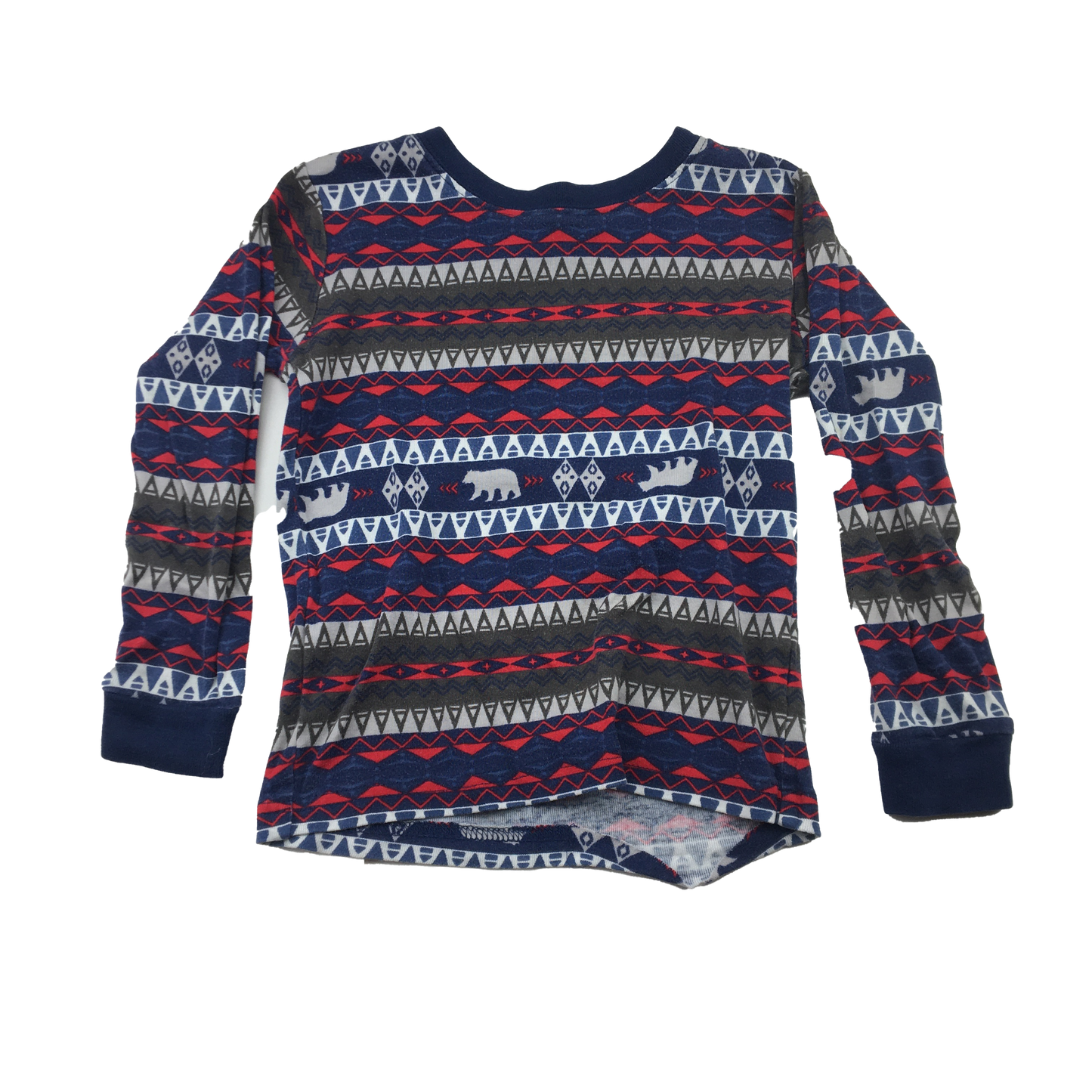 Carter's Multicoloured Long Sleeve Shirt with Polar Bears 4T