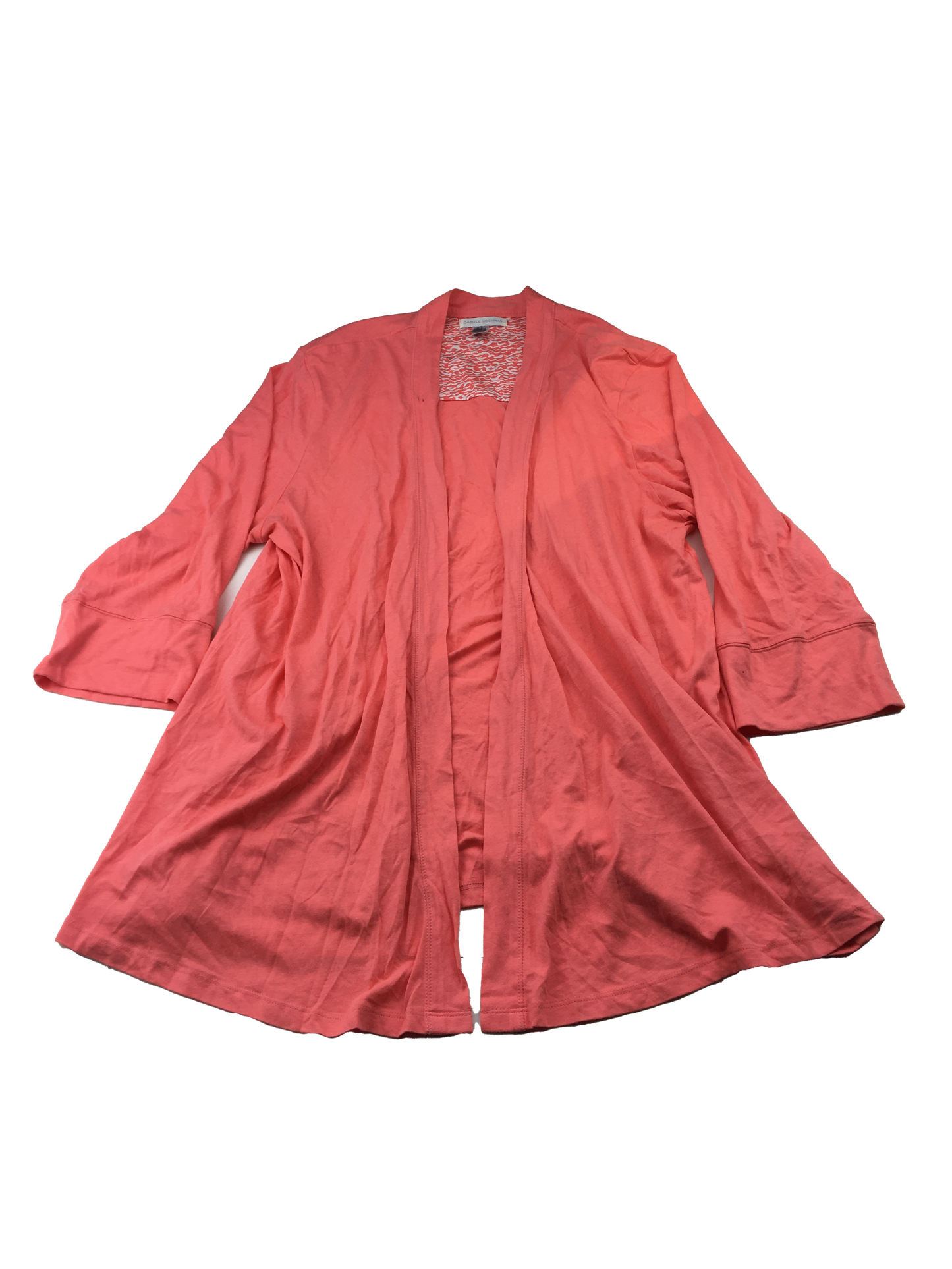 Carole Hochman Pink Maternity Cardigan XL