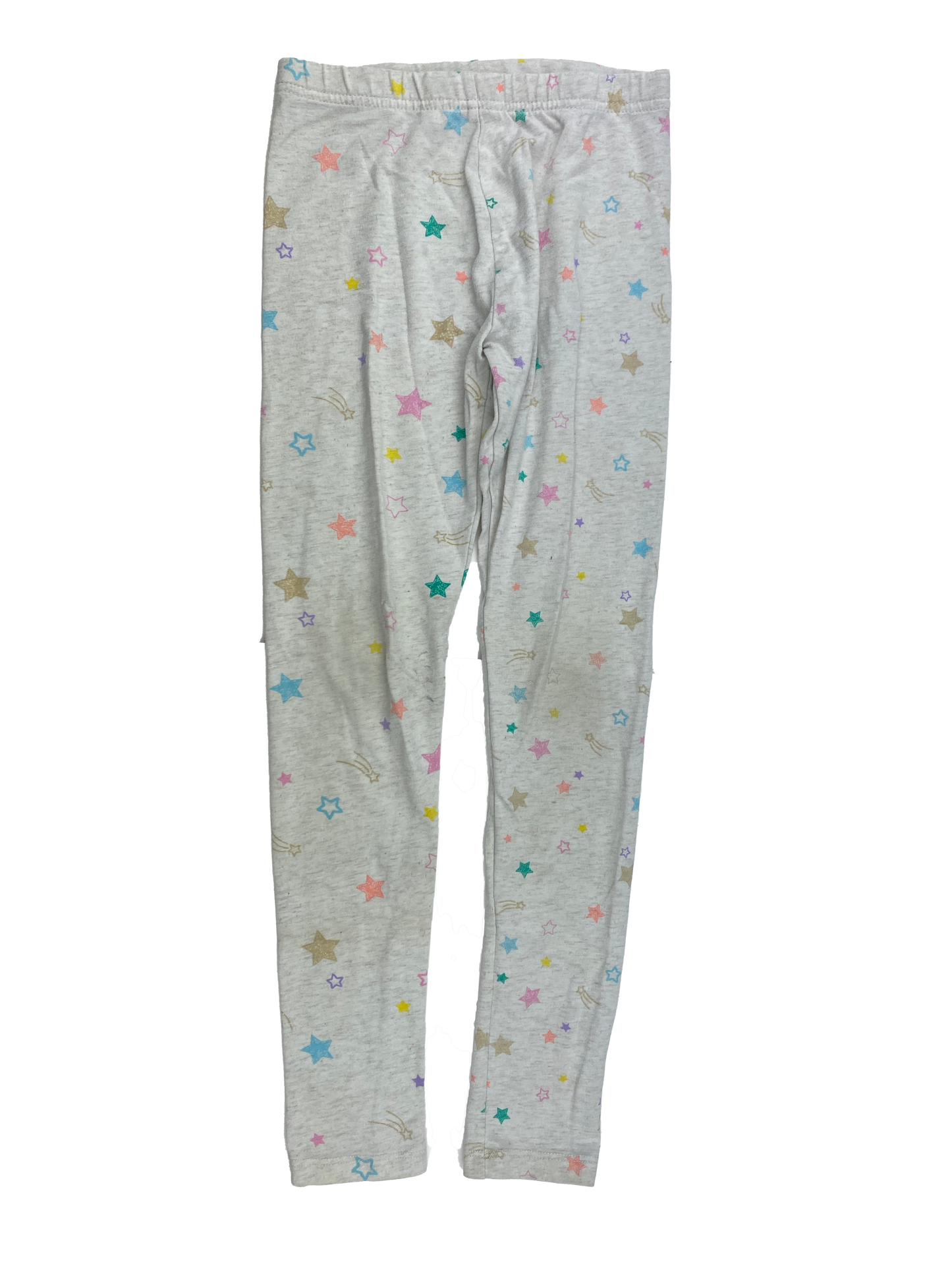 ❗️Stain: George Grey Leggings with Multicoloured Stars 7-8