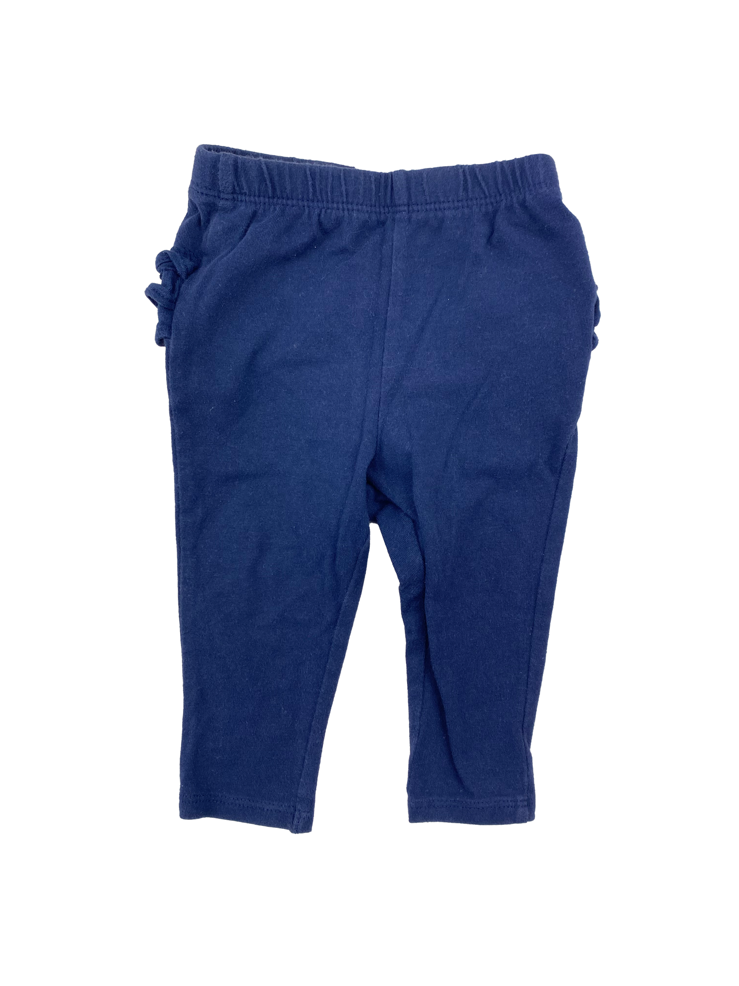 Old Navy Navy Leggings with Ruffle Bum 6-12M