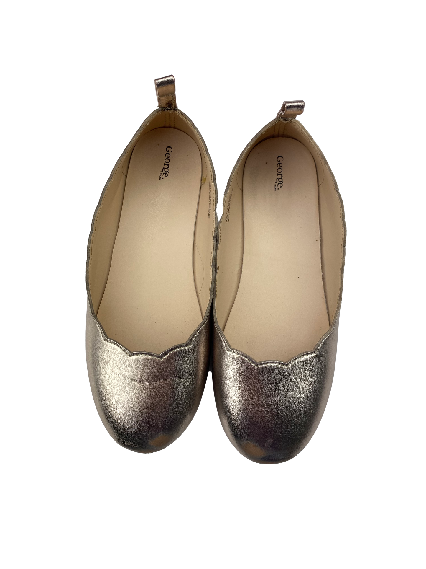 George Gold Ballet Flats 2Y