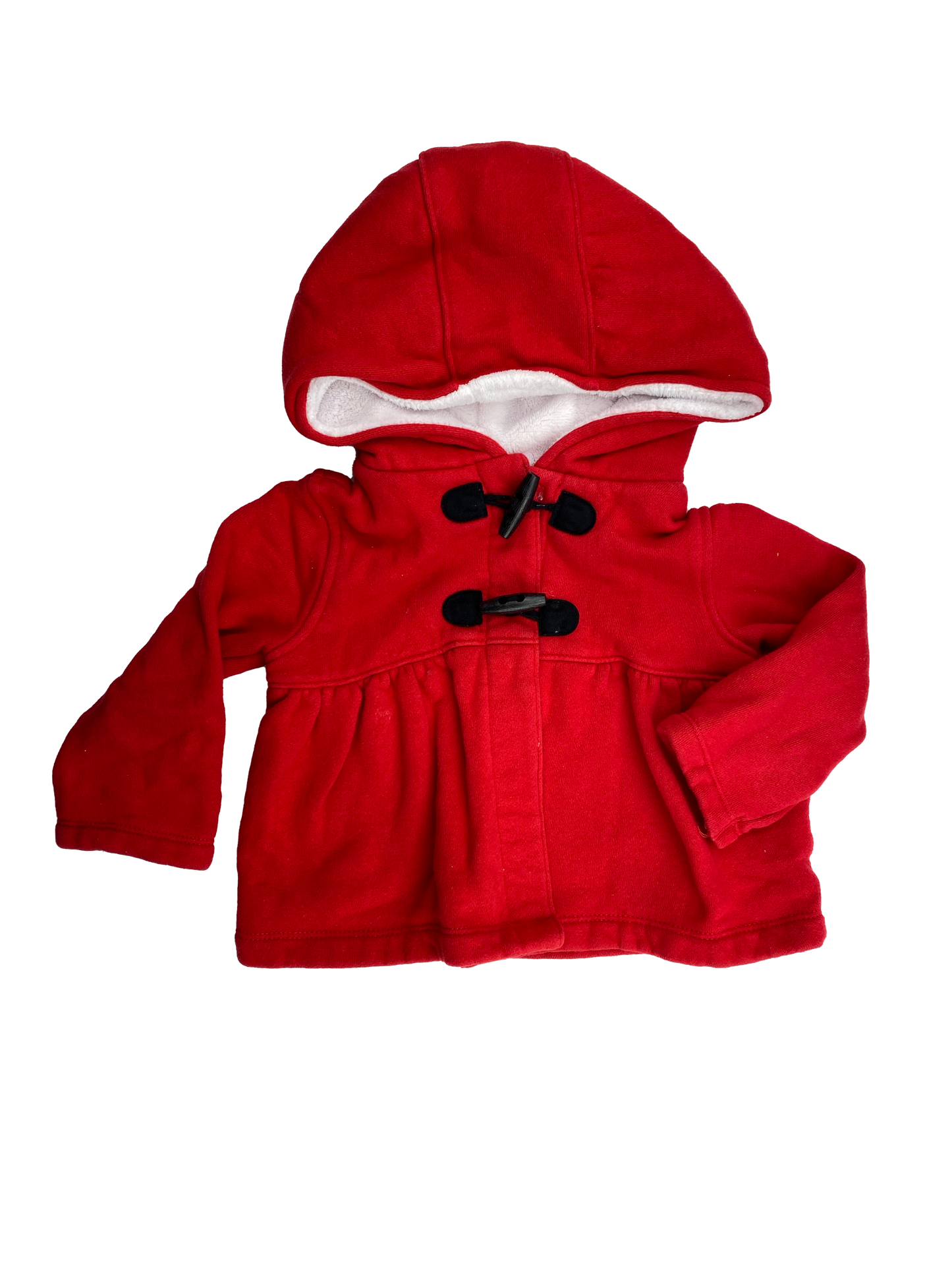 Carter's Red Pea Coat 24M