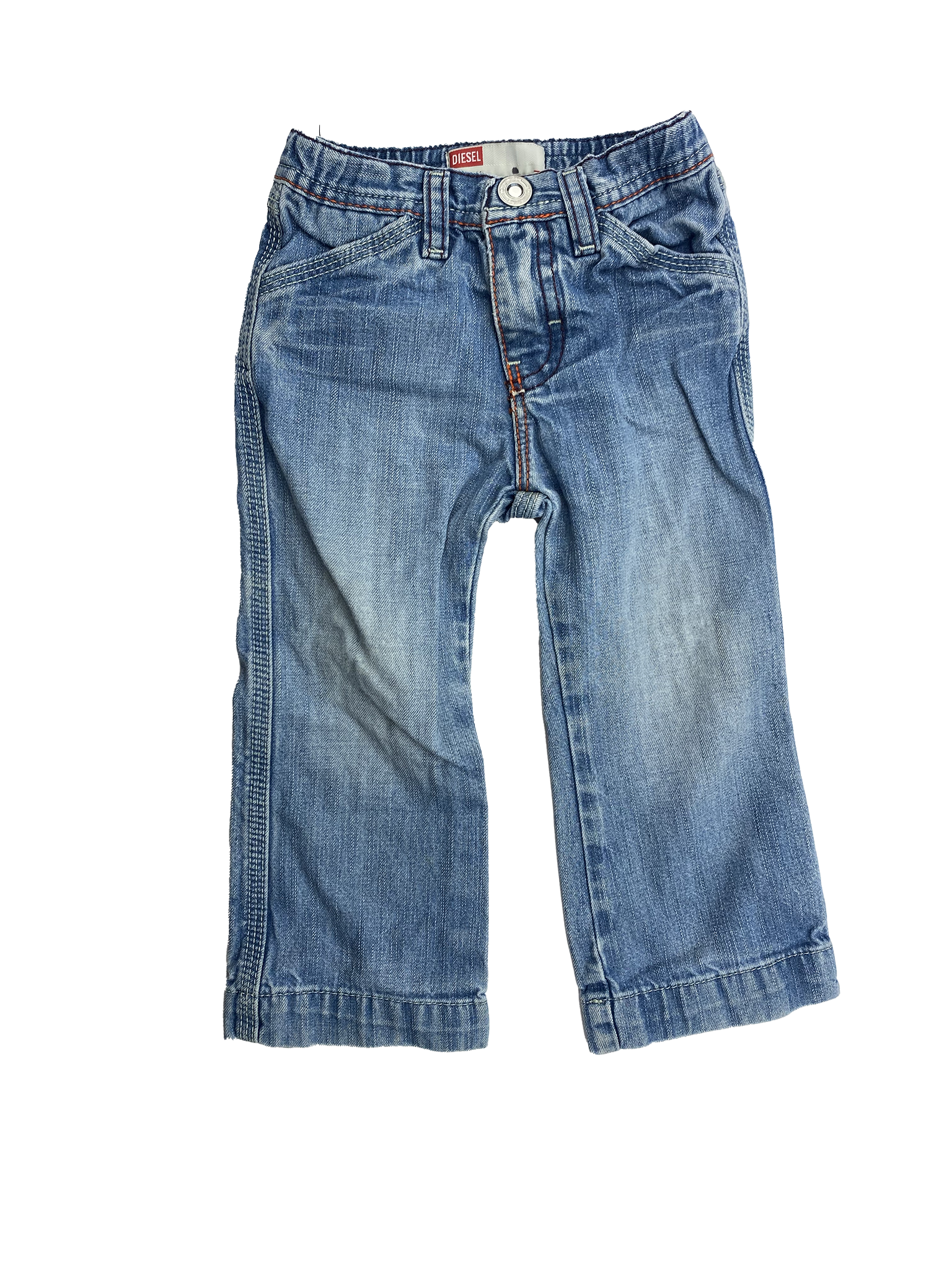 Diesel straight top leg jeans
