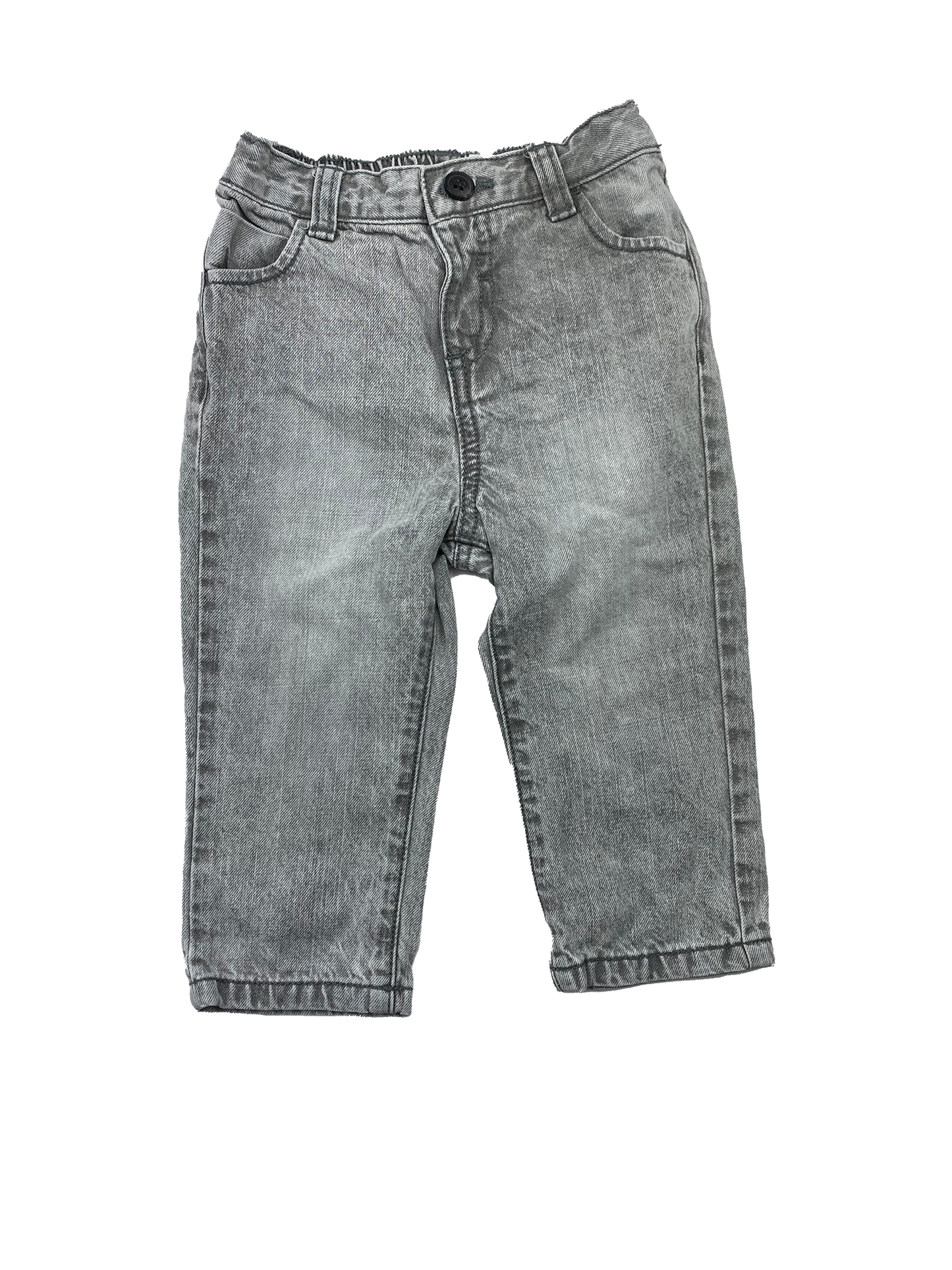 Joe Fresh Straight Leg Grey Jeans 12-18M