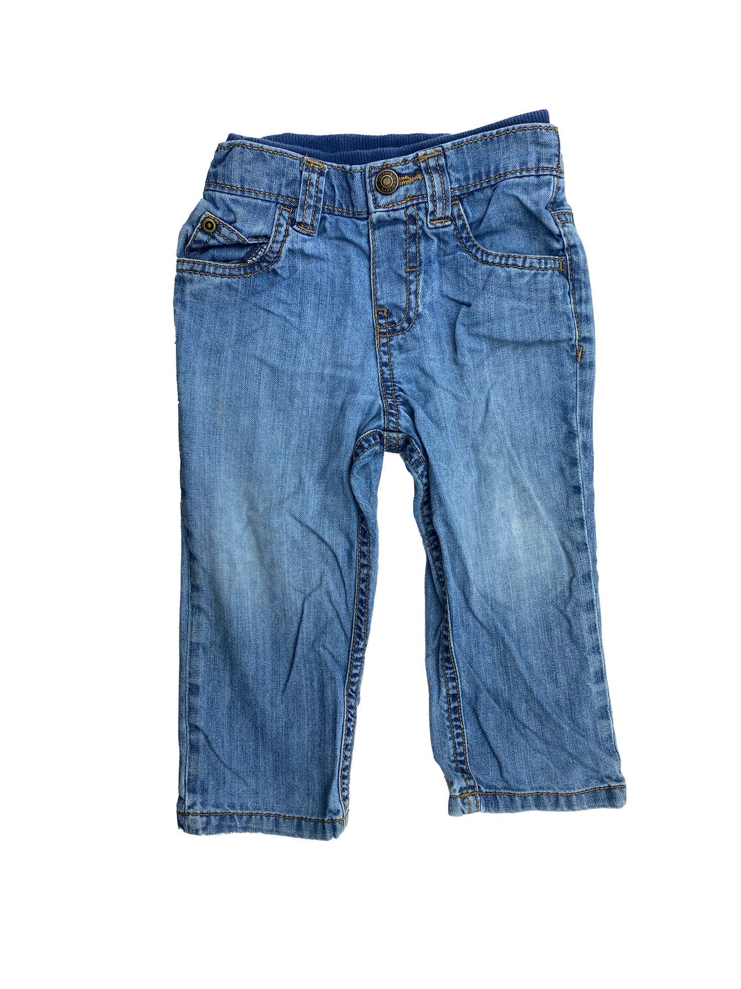 Carter's Straight Leg Medium Wash Jeans 18M