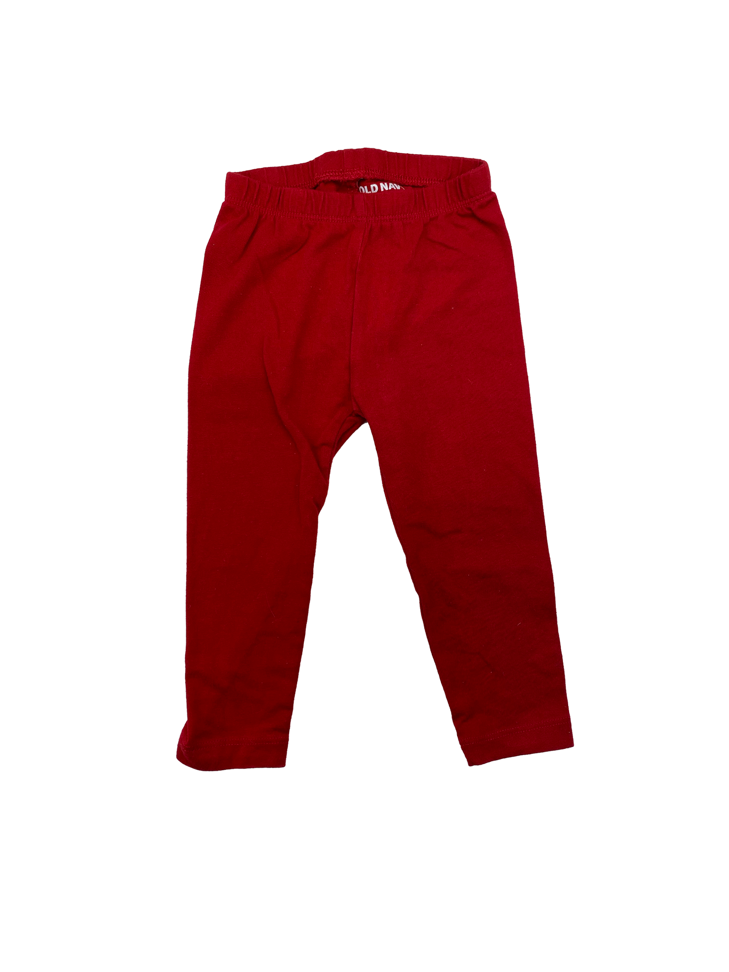Old Navy Red Leggings 18-24M