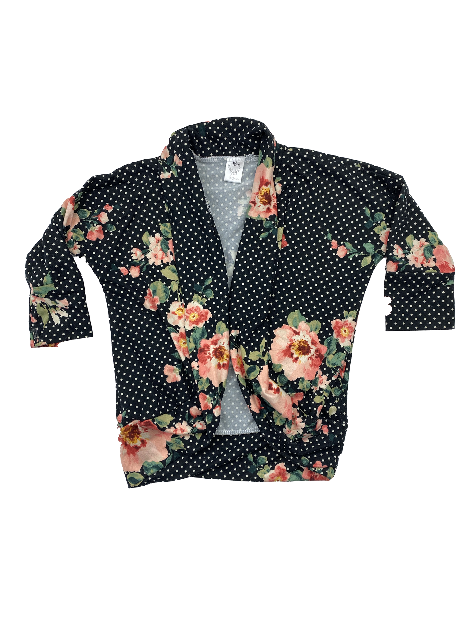 Pink and 2025 black cardigan