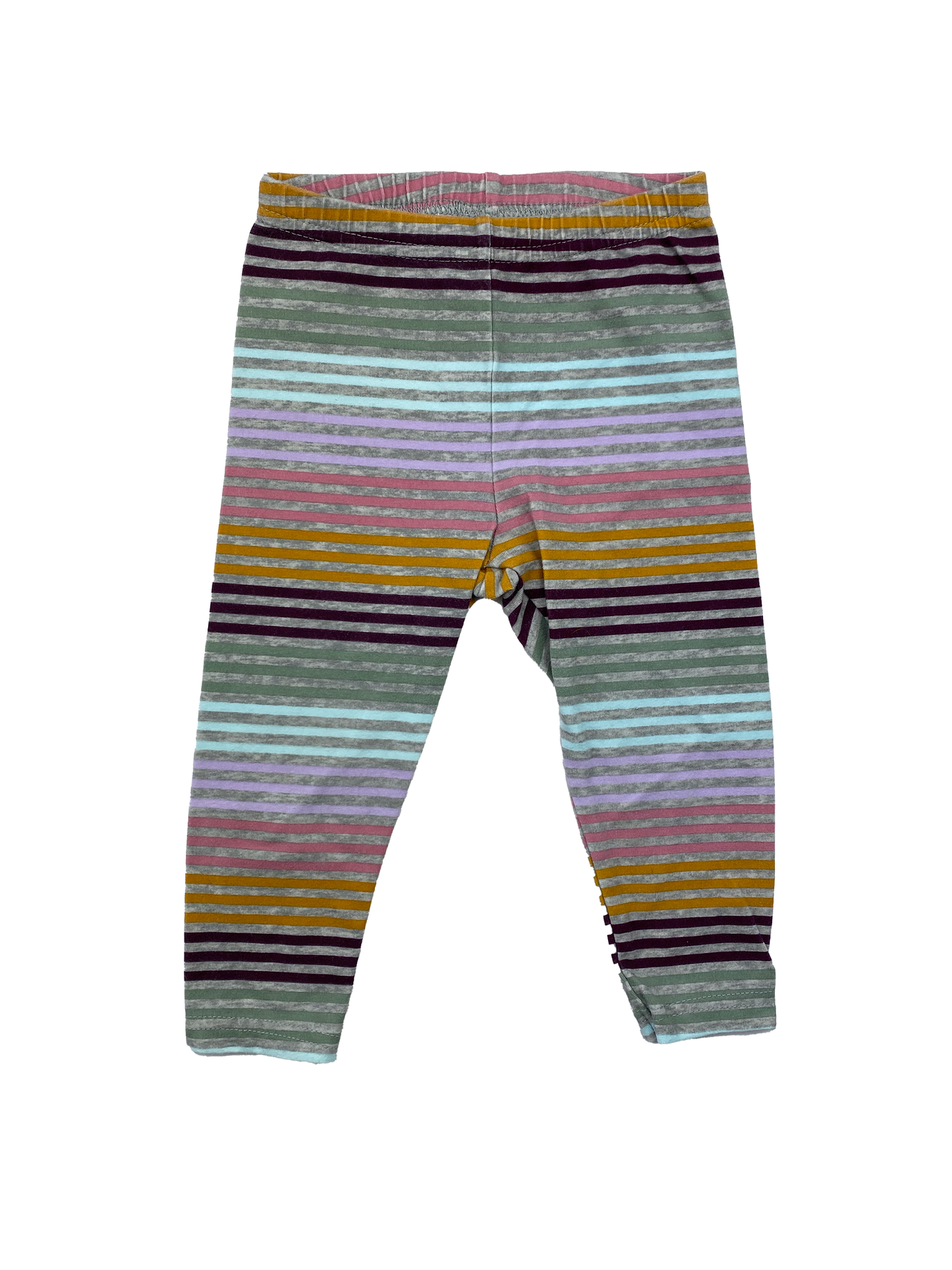 OshKosh Multicoloured Striped Leggings 18M