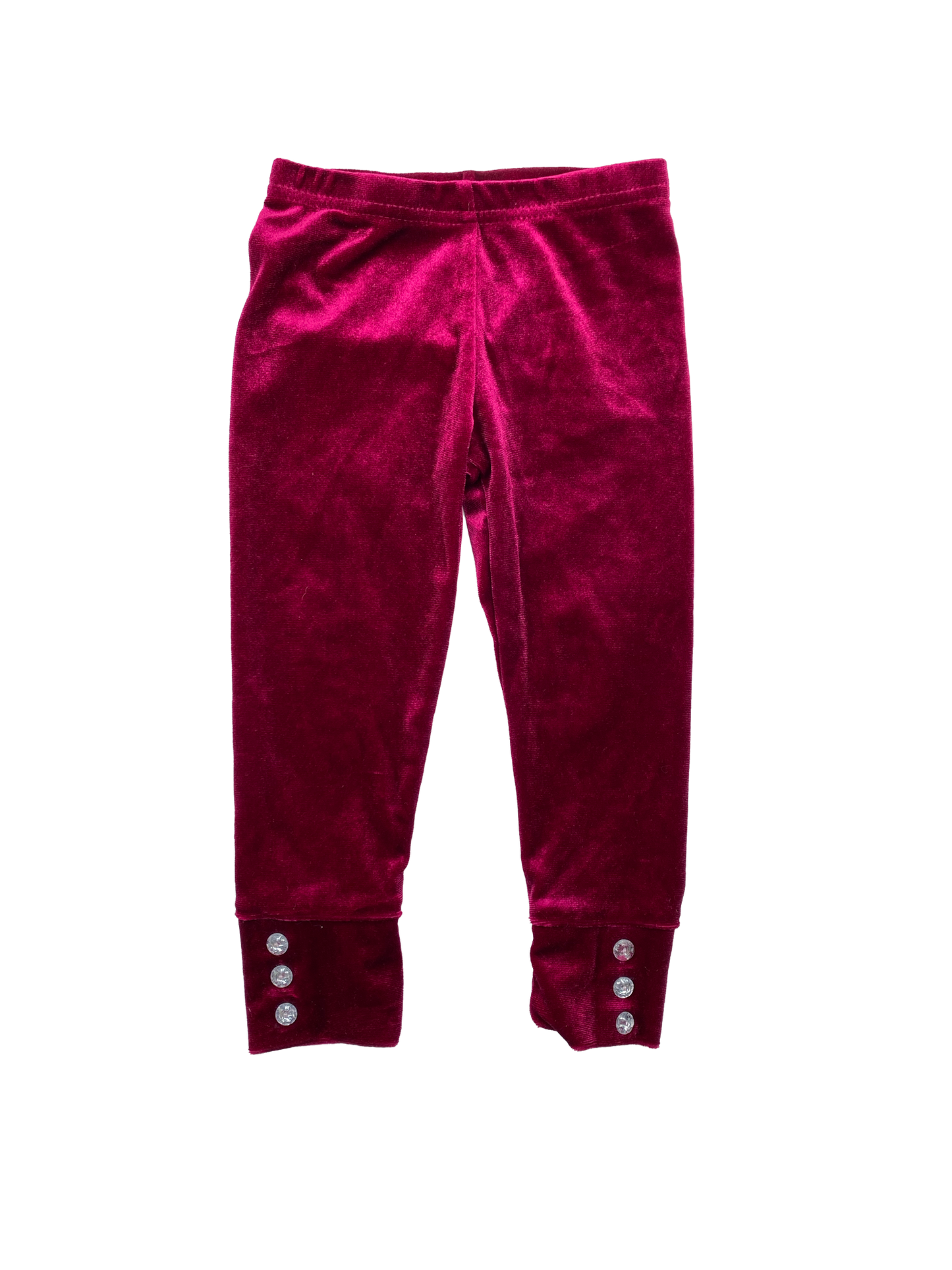 Carter's Red Velour Leggings 18M