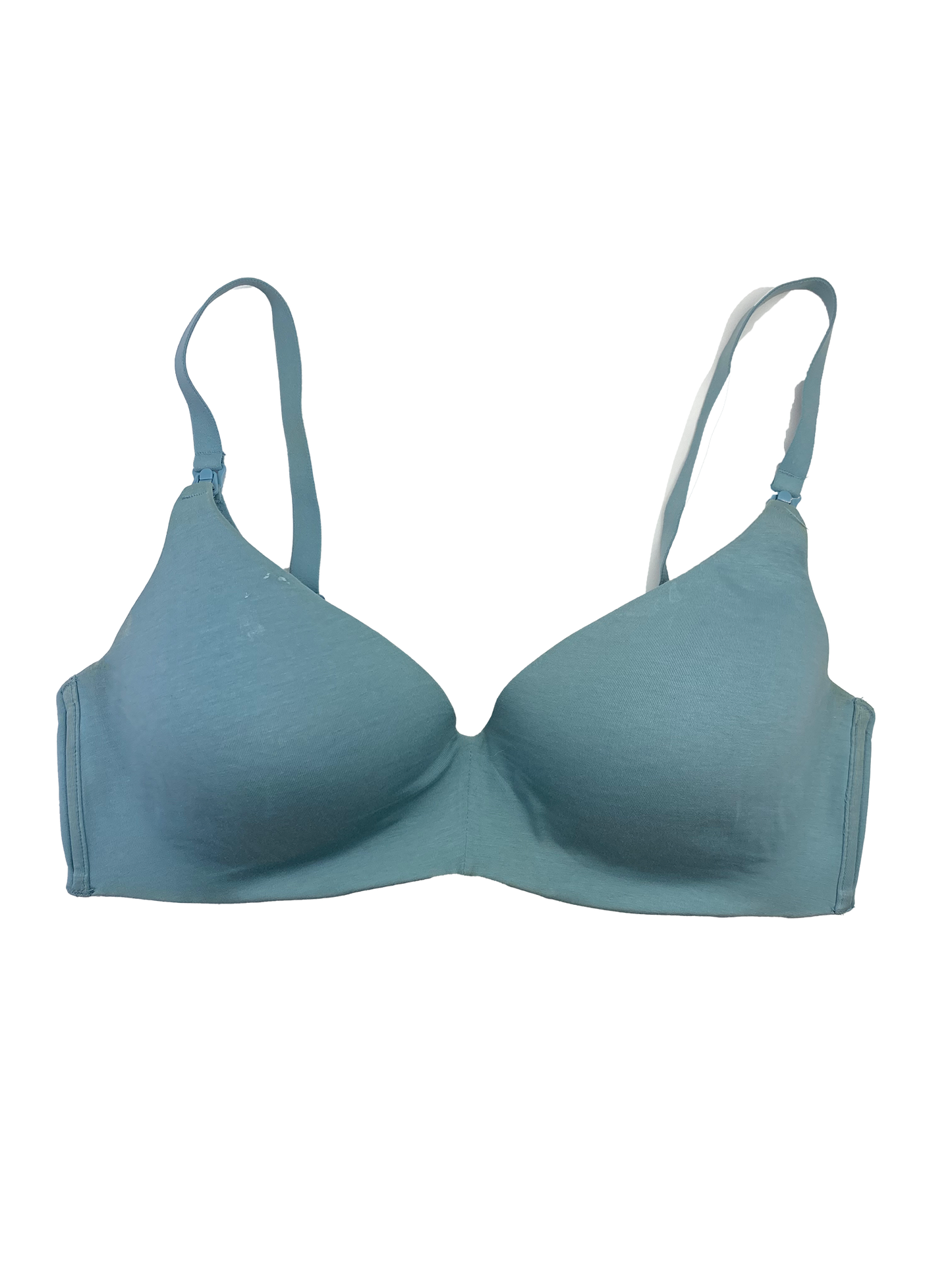 la Vie en Rose Lightly Lined Turquoise Nursing Bra 40 D