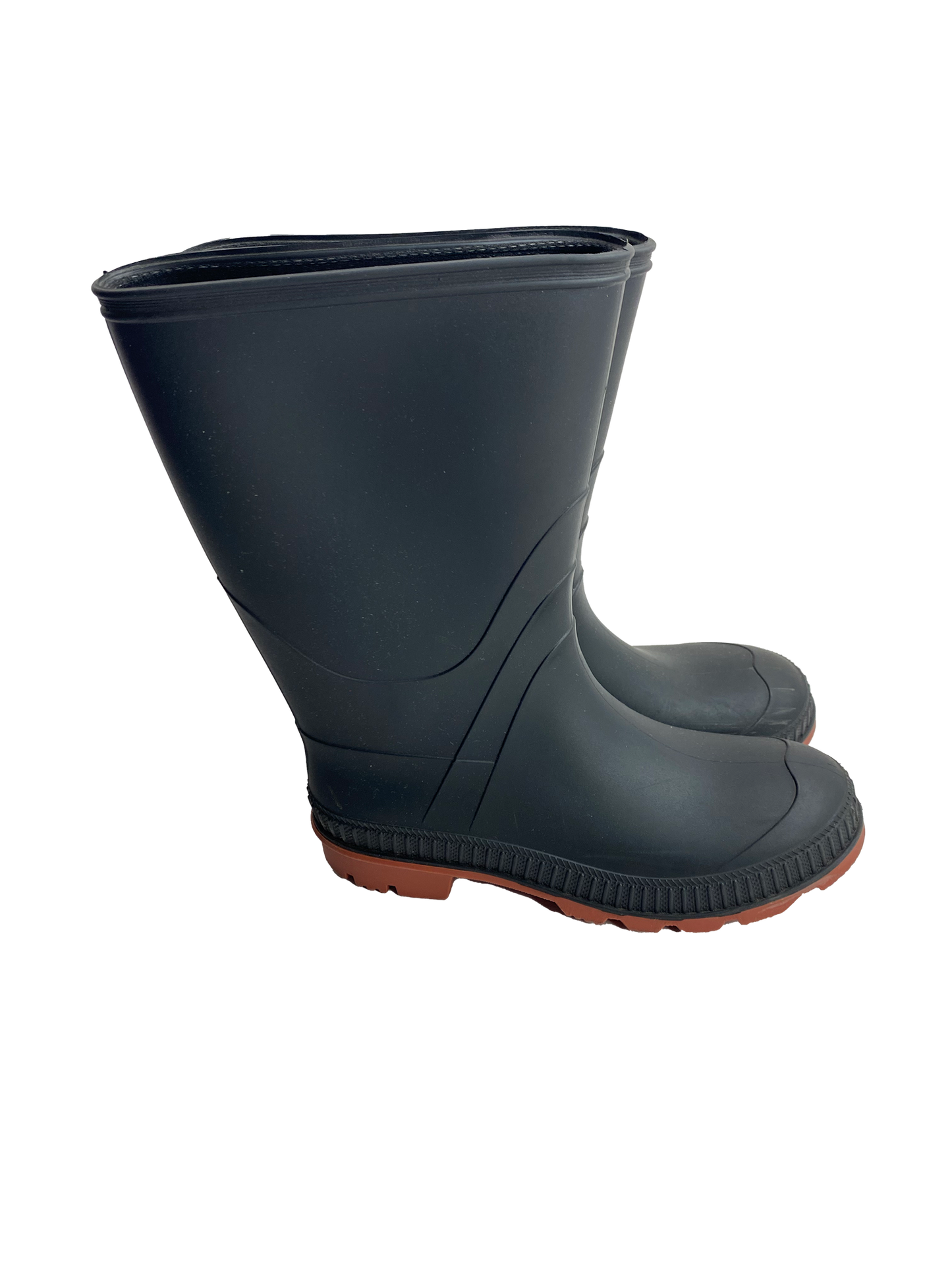 Black Rain Boots 4Y