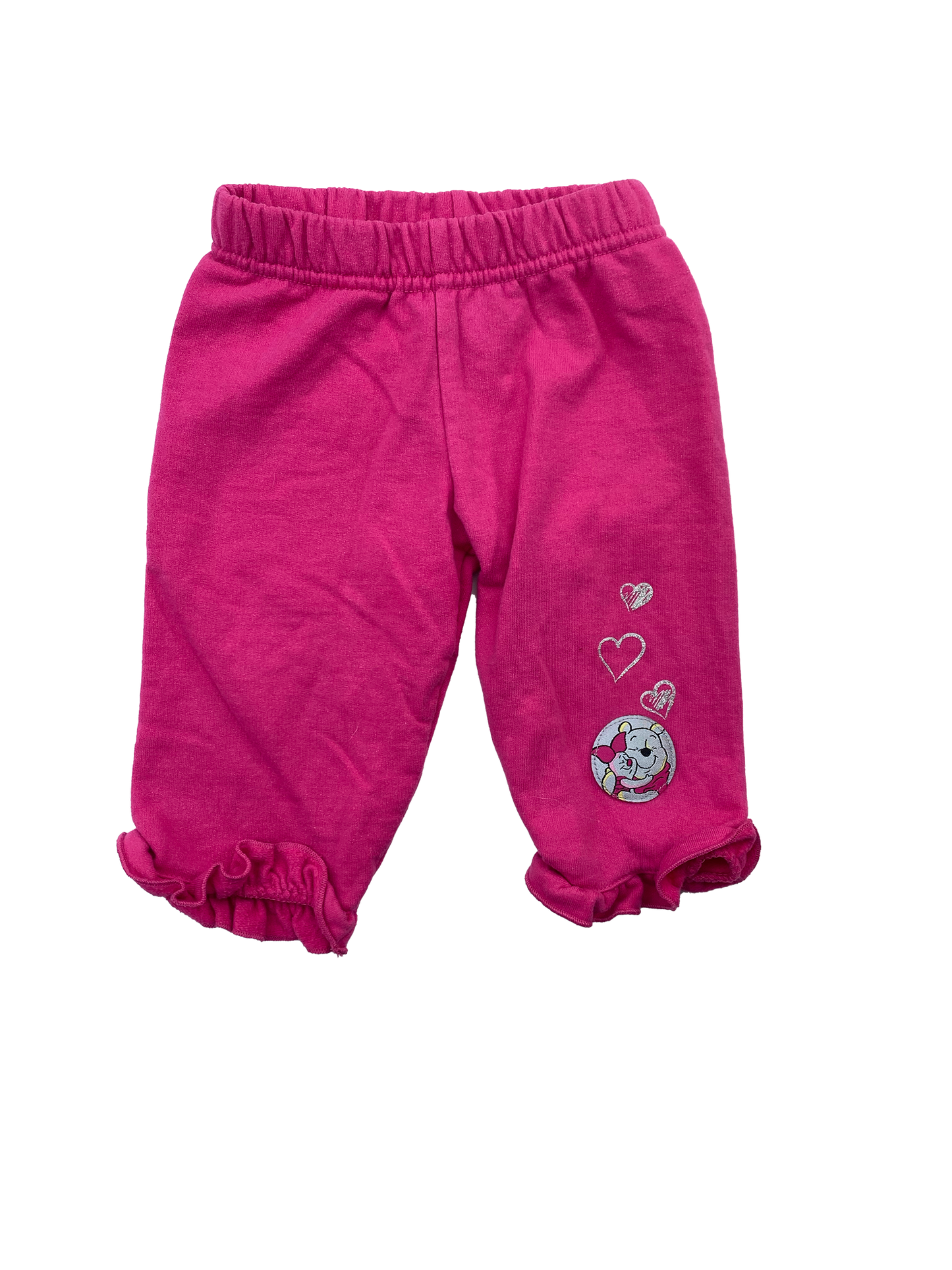 Disney Pink Sweatpants with Winnie & Piglet 3-6M