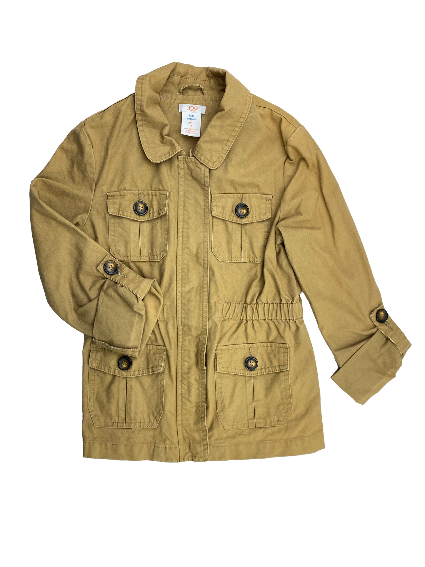 Joe Fresh Beige Canvas Jacket 8