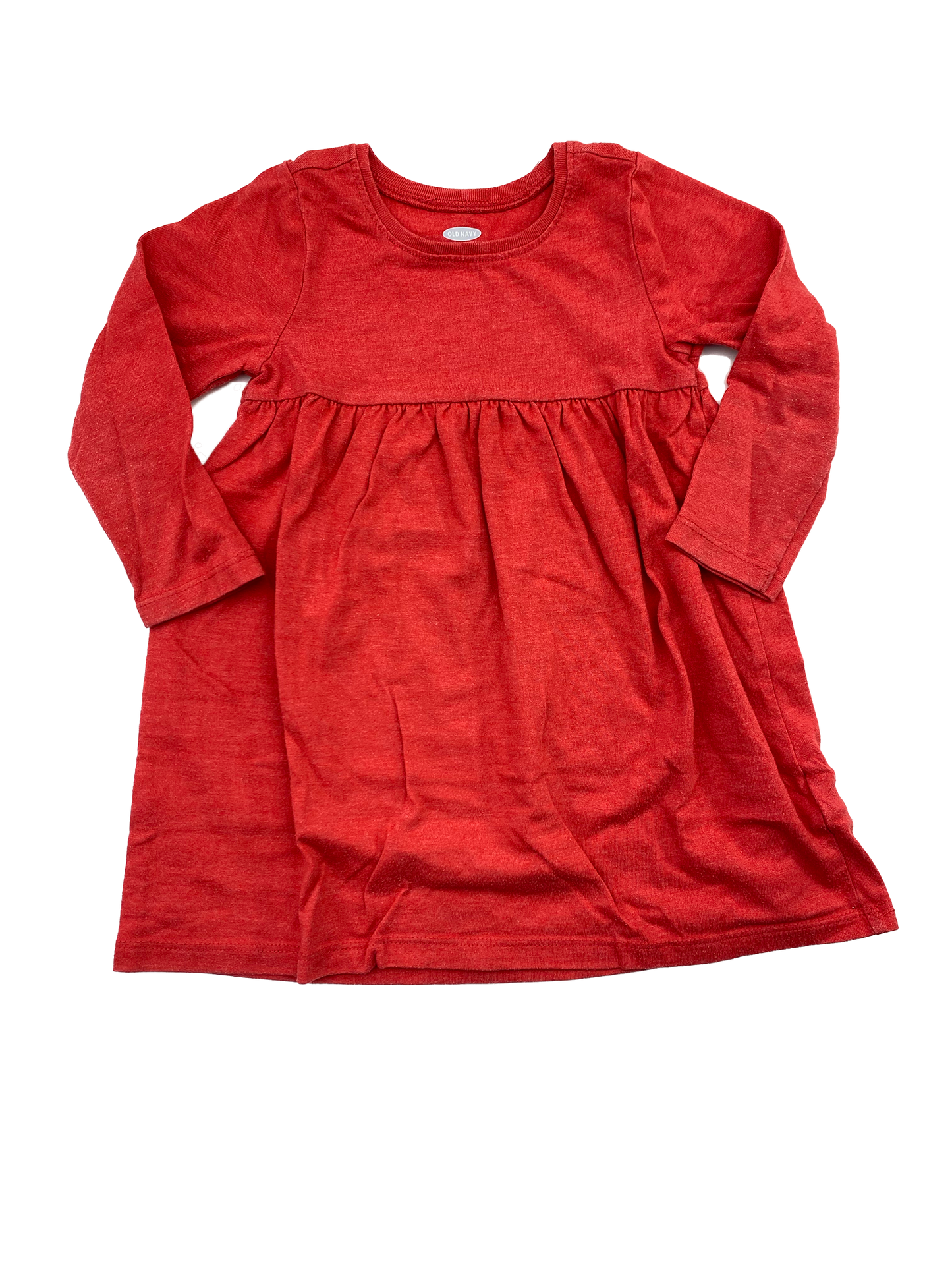 Old Navy Red Long Sleeve Dress 18-24M