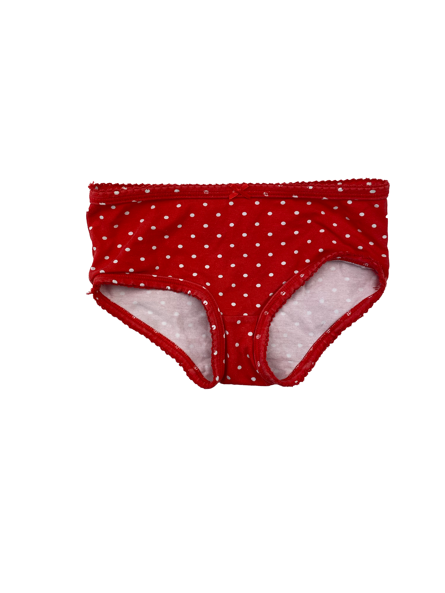 Carter's Red Underwear with White Dots 2-3T