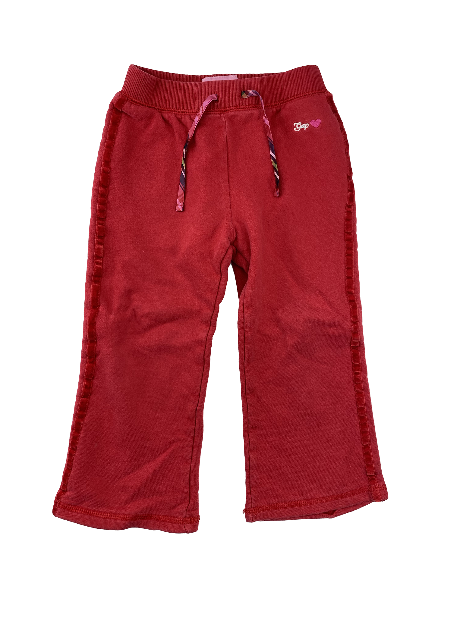 Red discount gap sweatpants