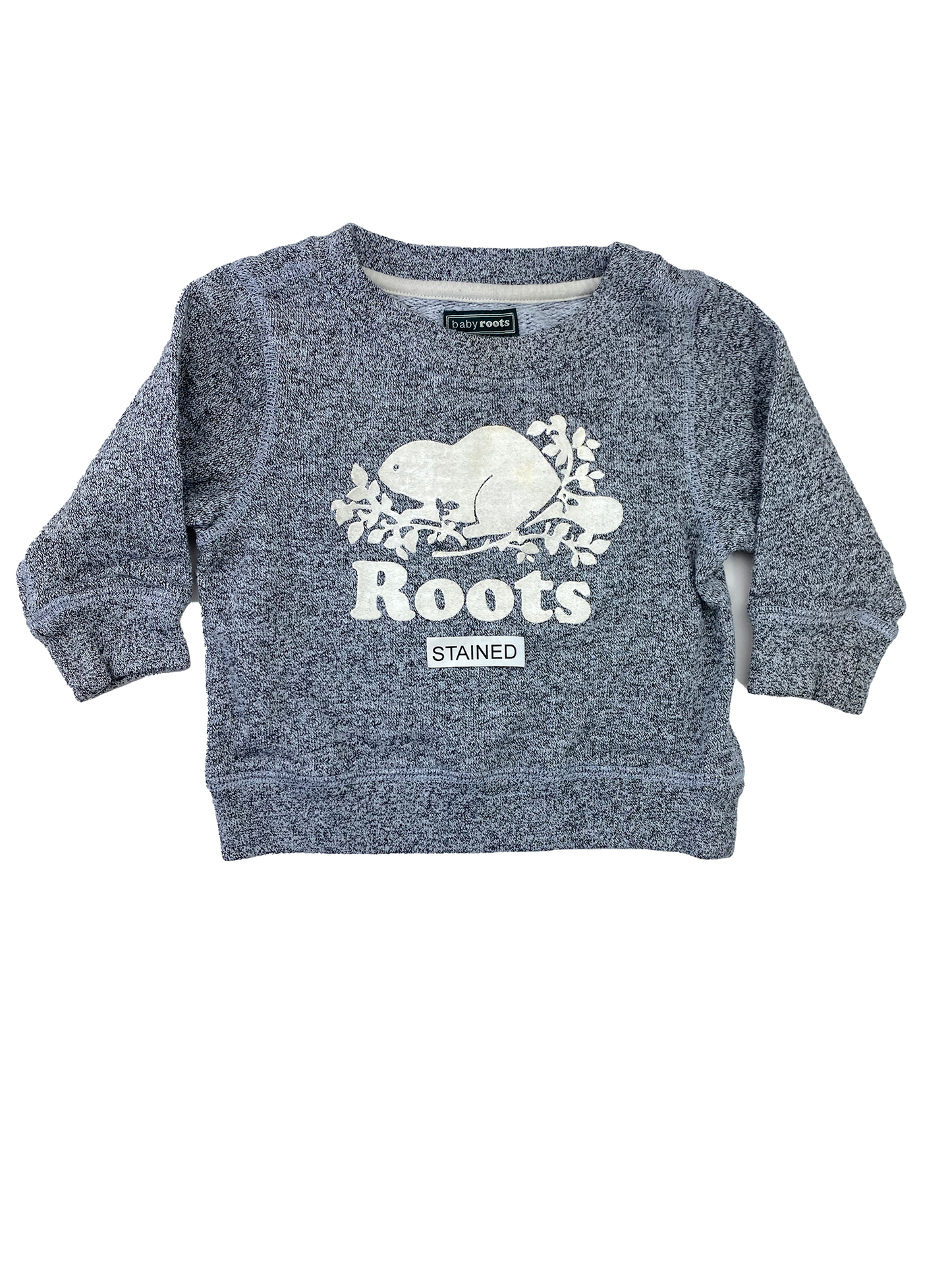 ❗️Stained: Roots Pull-Over Sweater 6-12M