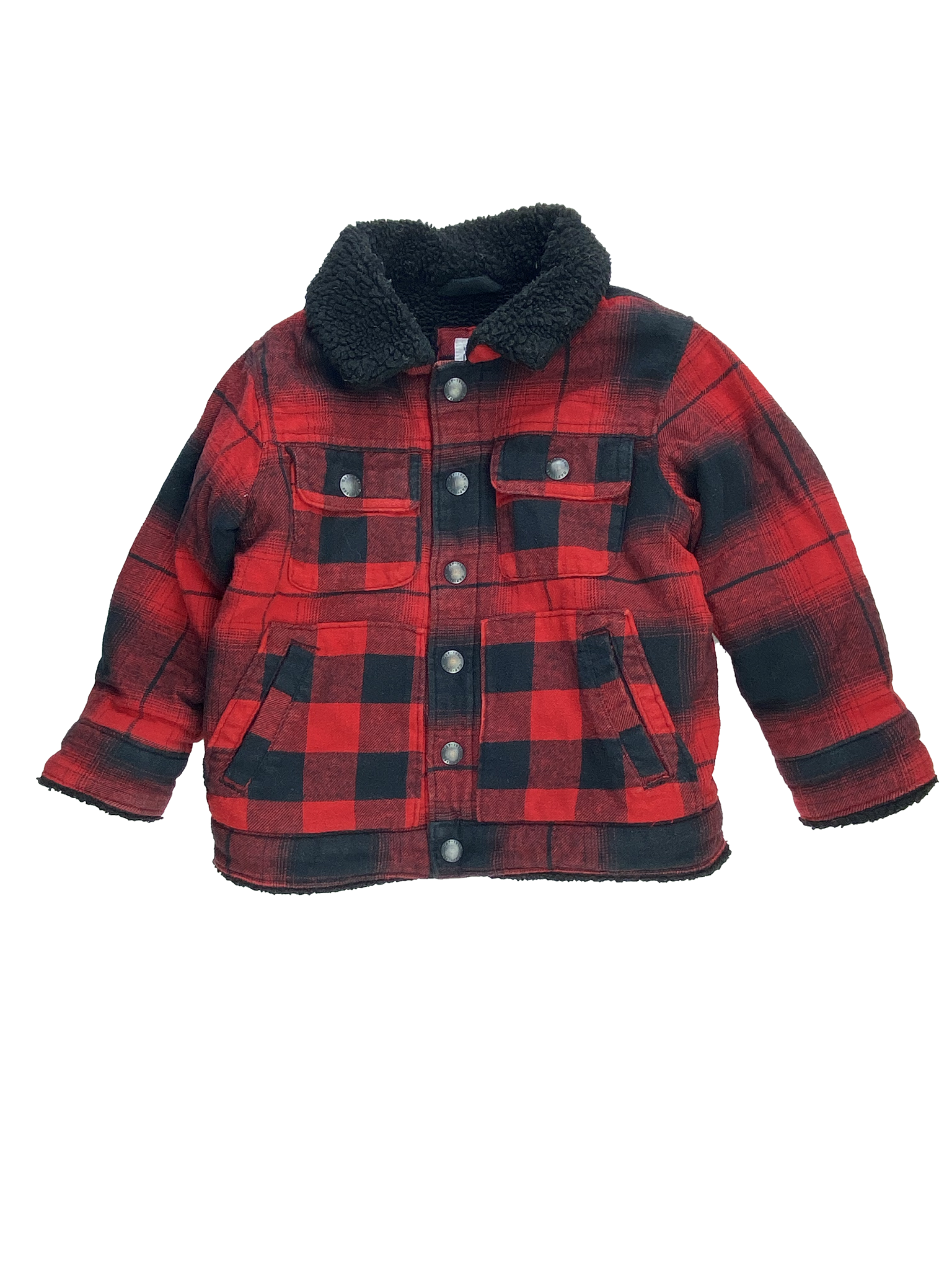 Buffalo plaid winter outlet coat