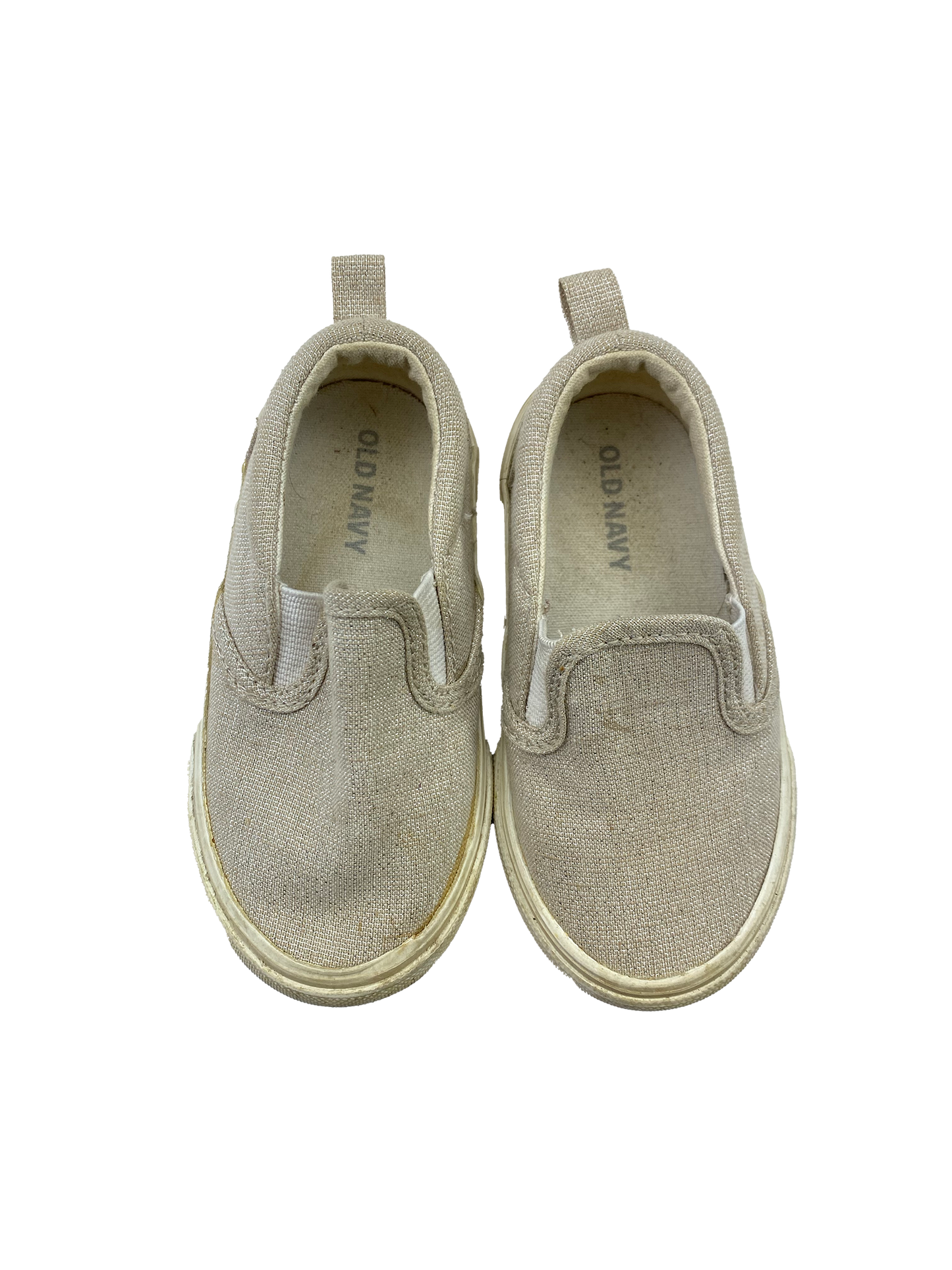 Old Navy Beige Slip-On Shoes 6