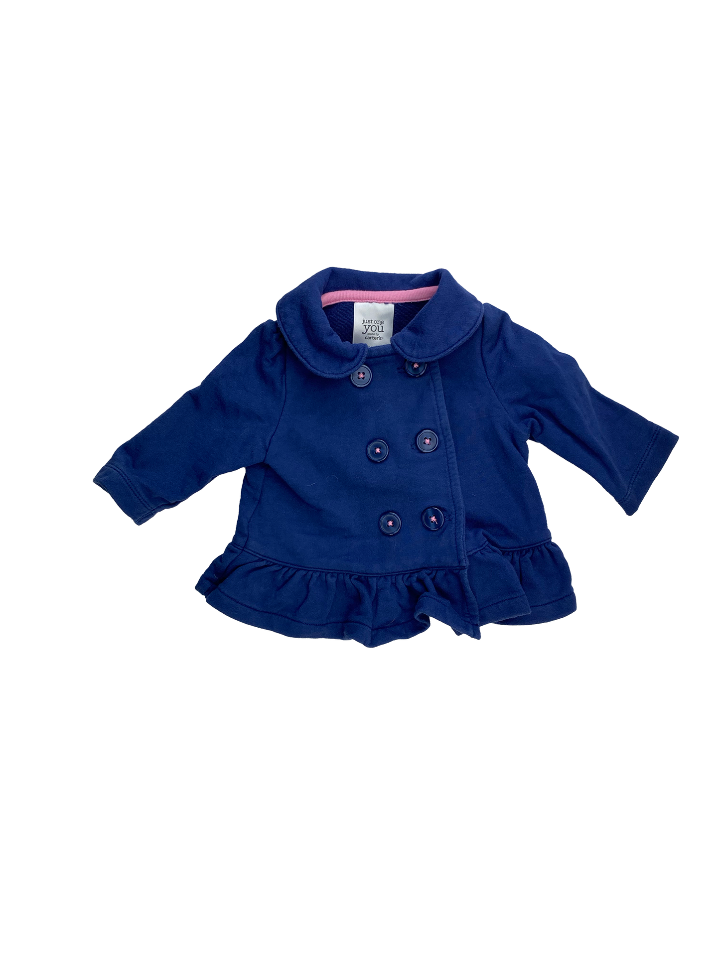 Just One You Blue Lightweight Pea Coat 3M