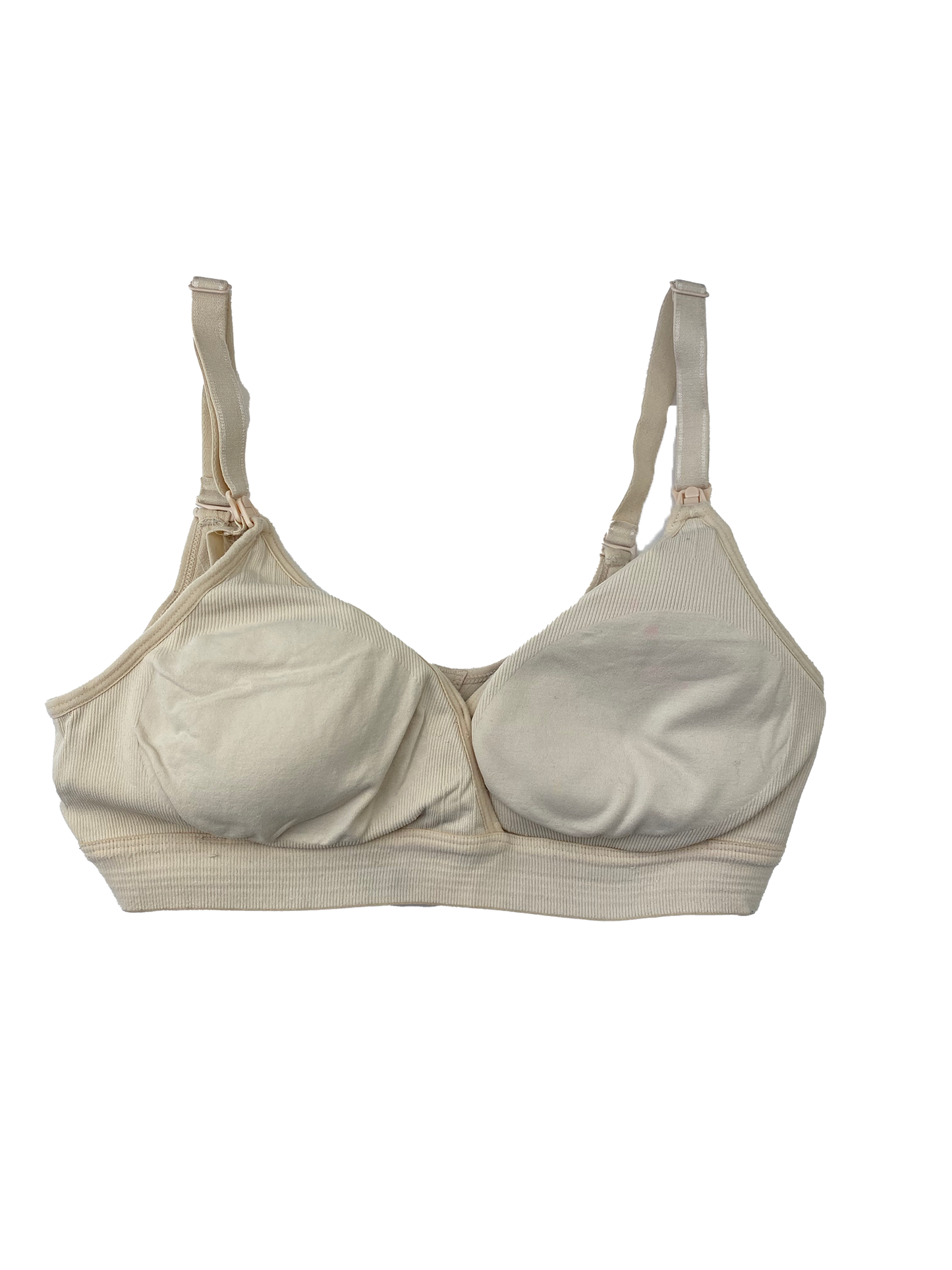 ❗️Stain: Nude Nursing Bra M