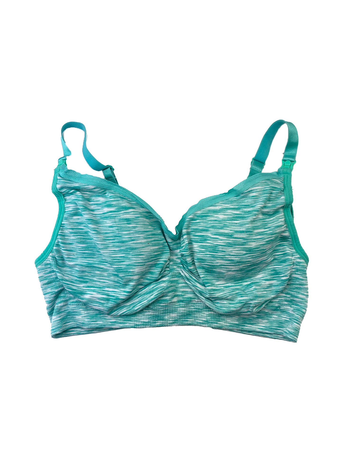 Teal Nursing Bra M