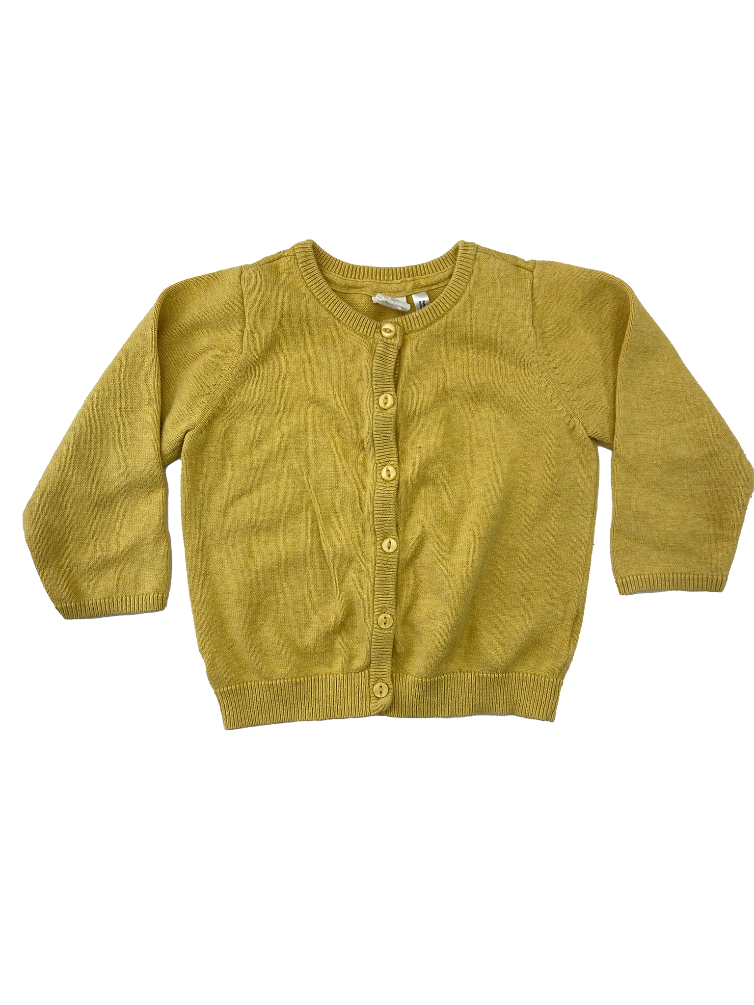 H&m 2024 yellow cardigan