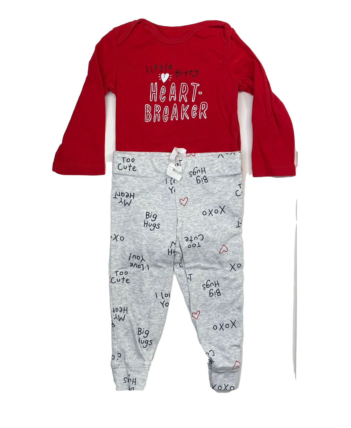 Carter's 2-Piece Set "Little Heartbreaker" 12M