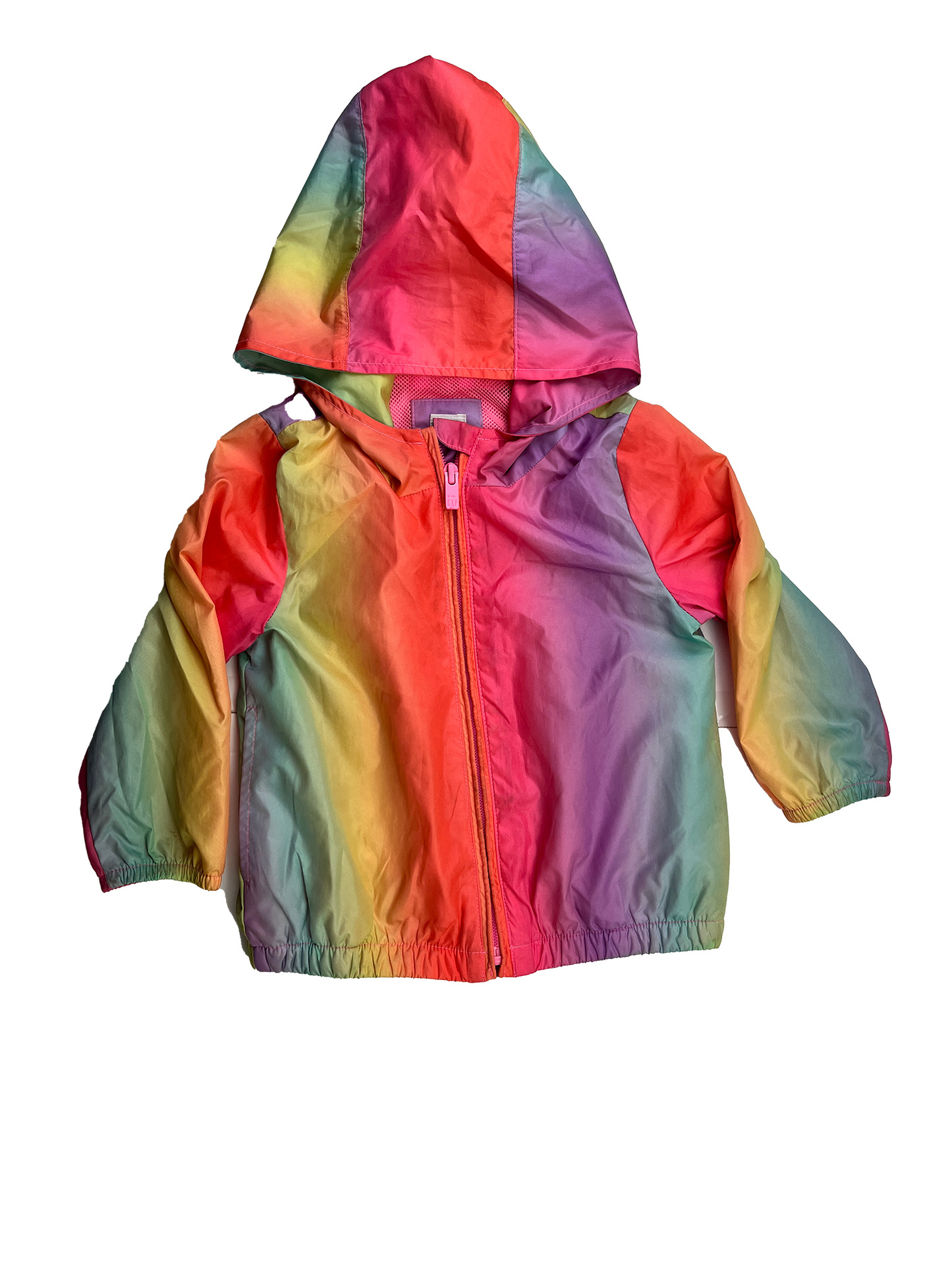 Baby Gap Rainbow Rain Shell 2T