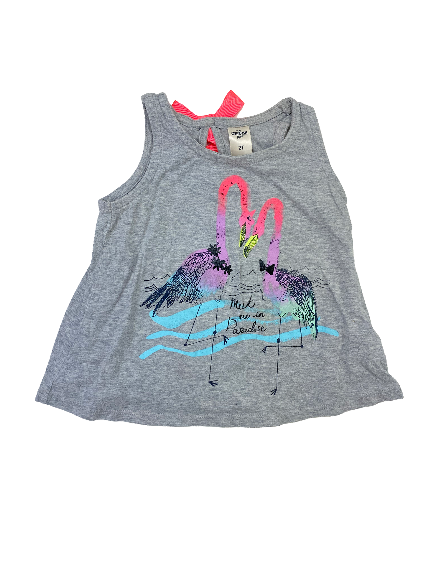 OshKosh Tank Top with Flamingos 2T
