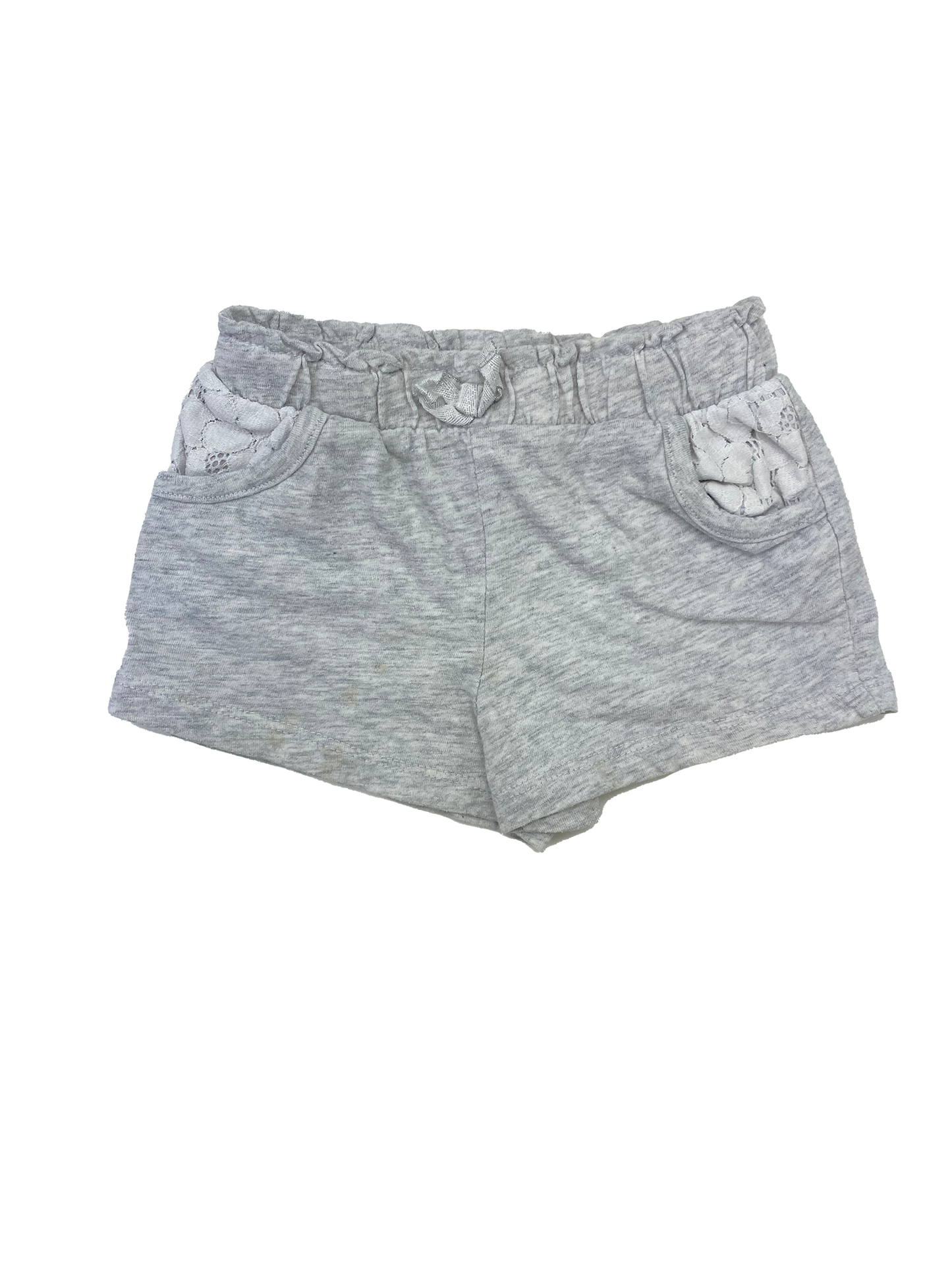 ❗️Stained: George Grey Shorts 2T