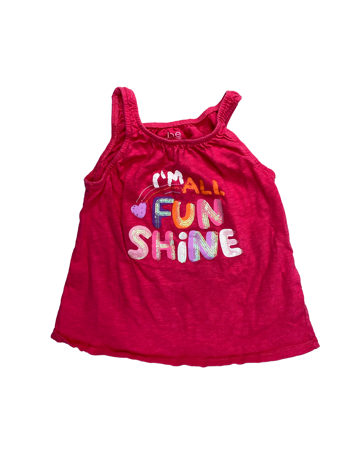 Joe Fresh Tank Top "I'm All Fun Shine" 5T