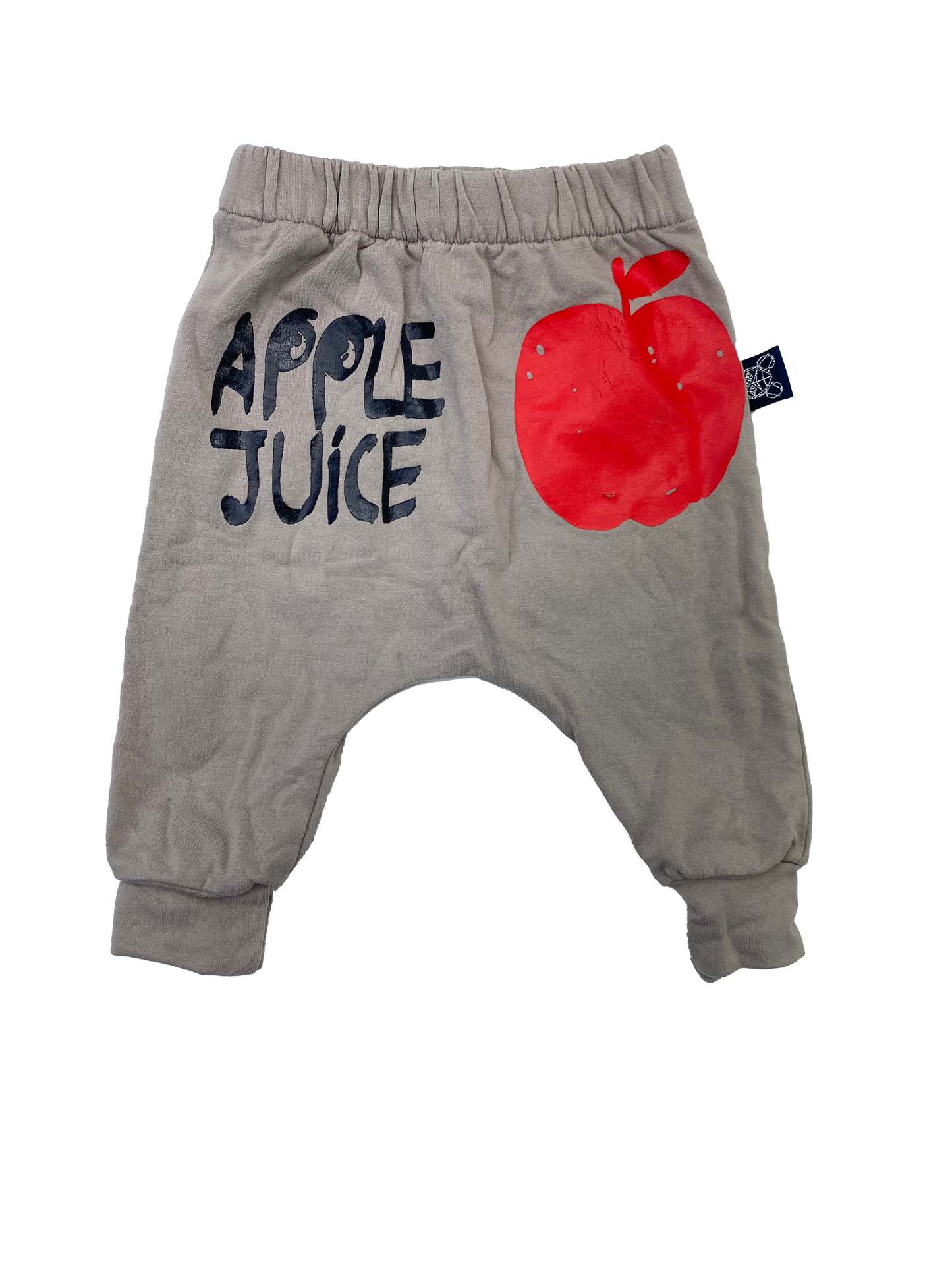 Bebe De Pino Brown Harem Pants with "Apple Juice" 6M