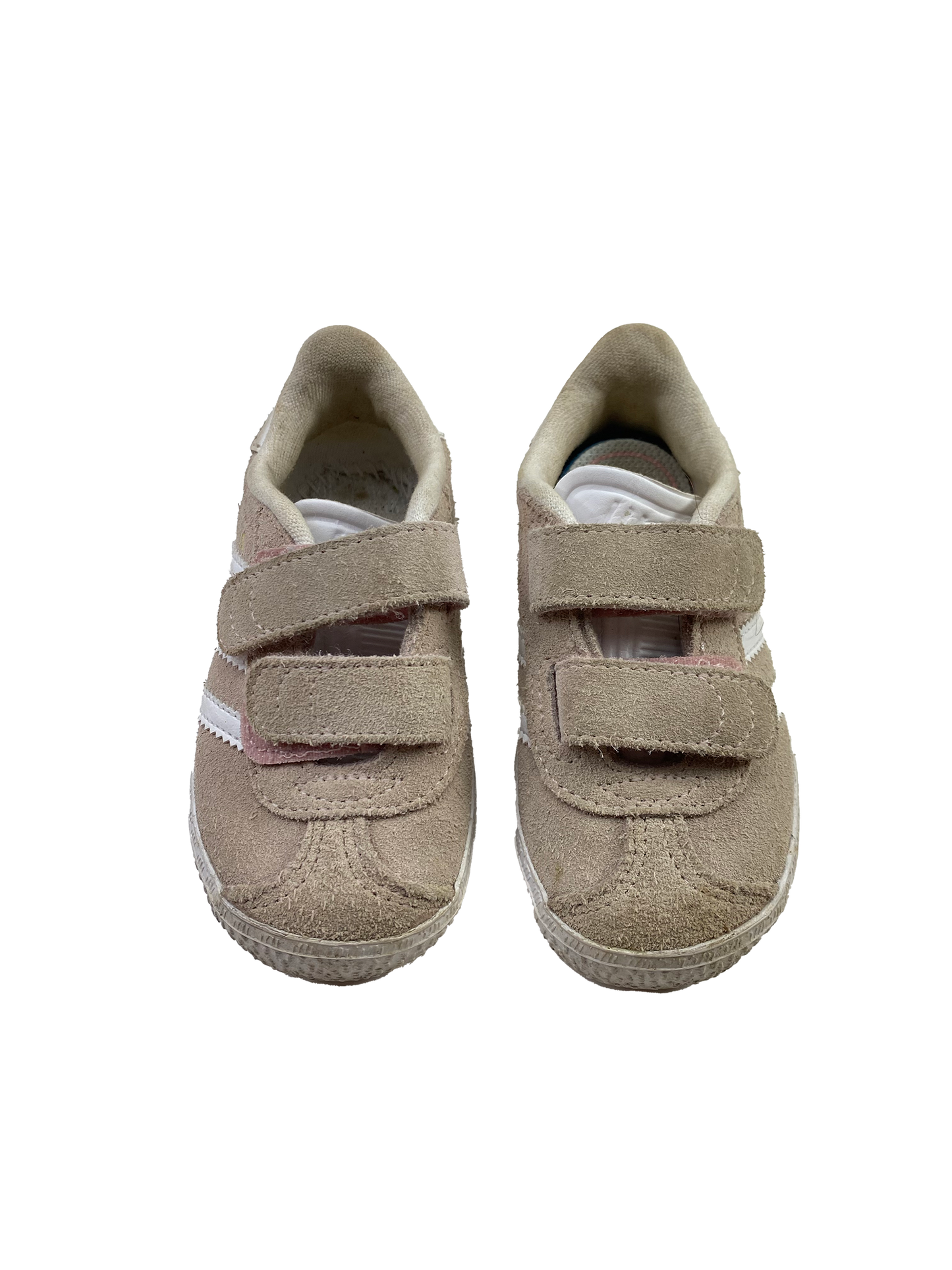 Adidas Beige Velcro Shoes 6
