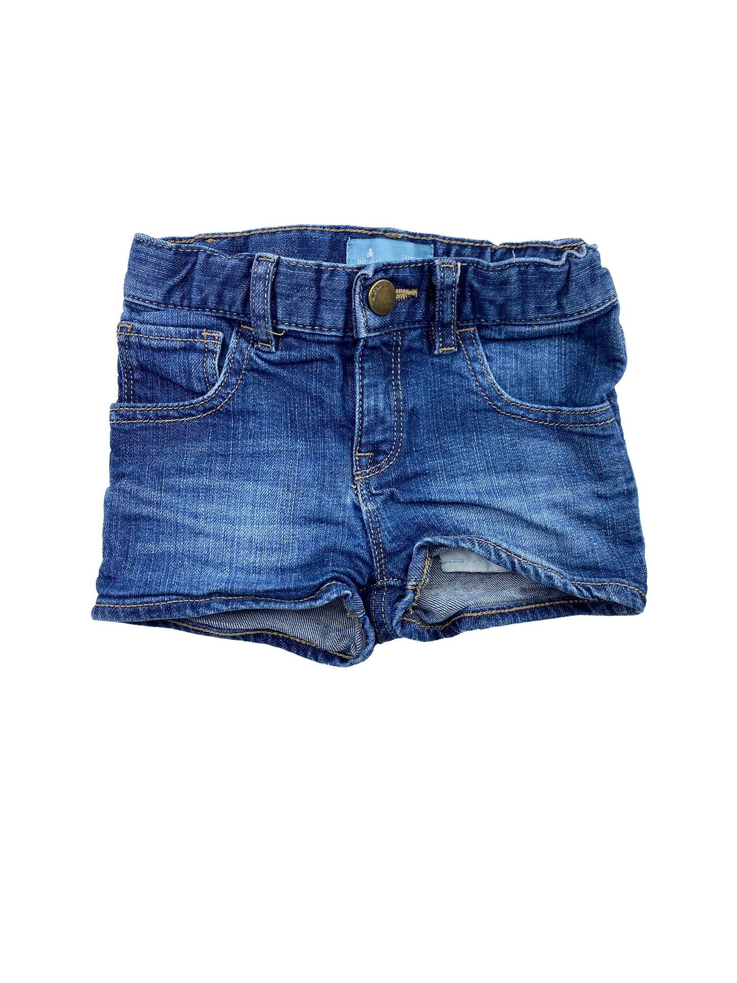 Baby Gap Dark Wash Jean Shorts 4
