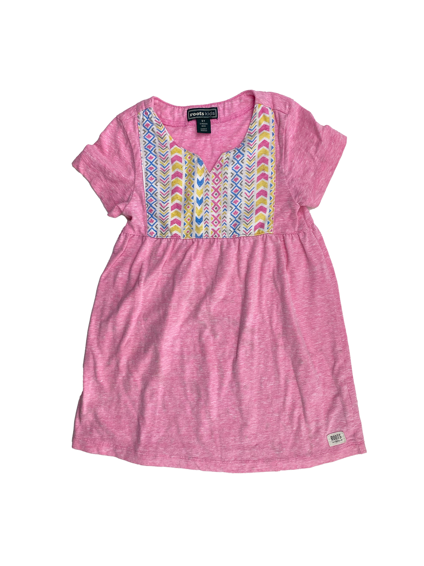 ❗️Small Stain: Roots Pink Dress 3T
