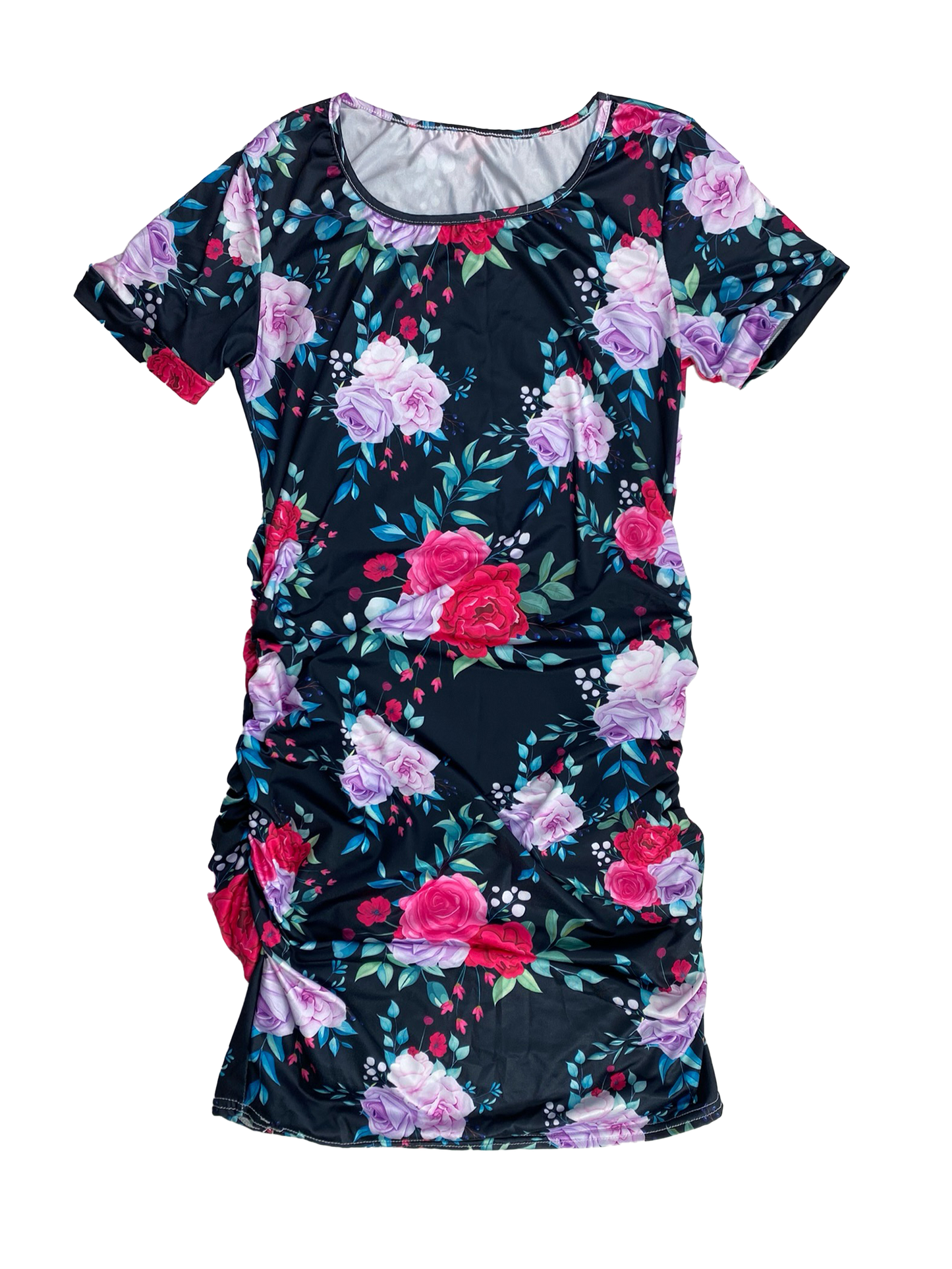 Floral Maternity Dress M