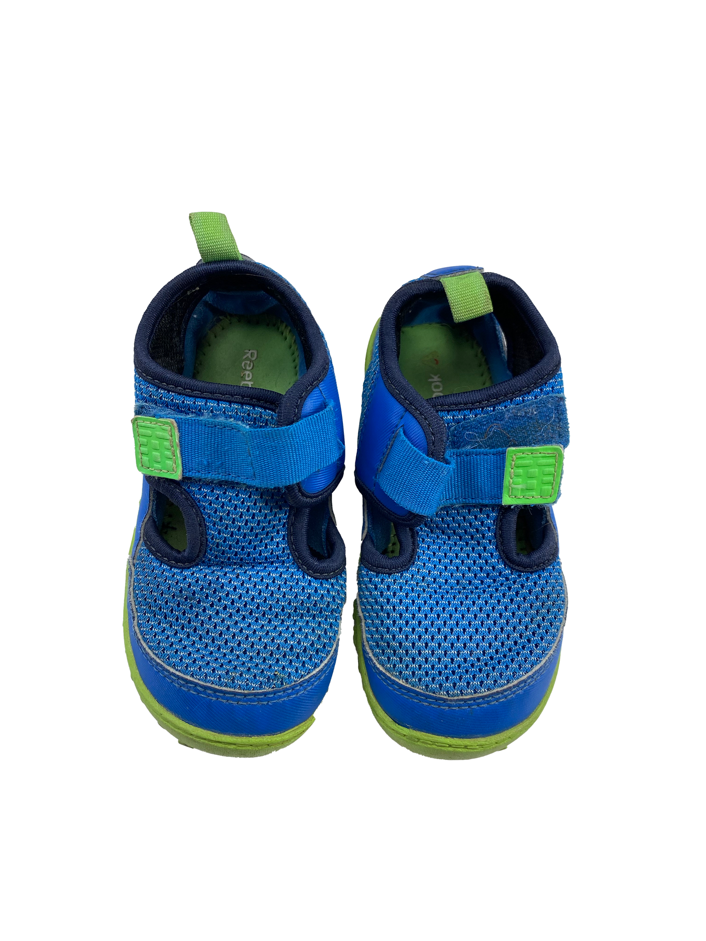 Reebok Blue Velcro Shoes T8
