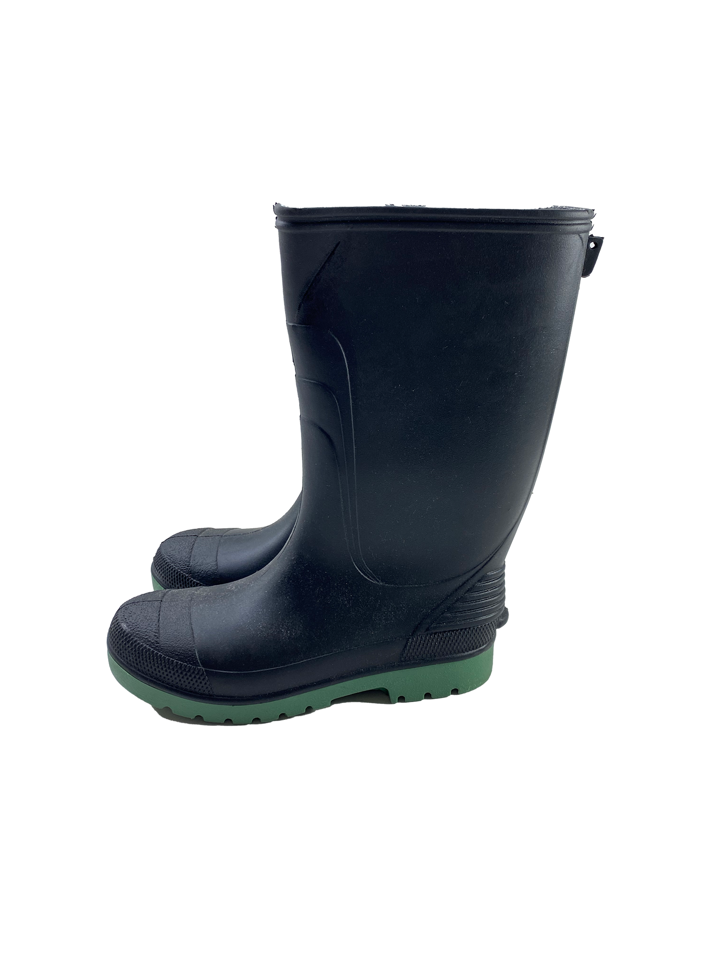 Black Rubber Boots 4Y