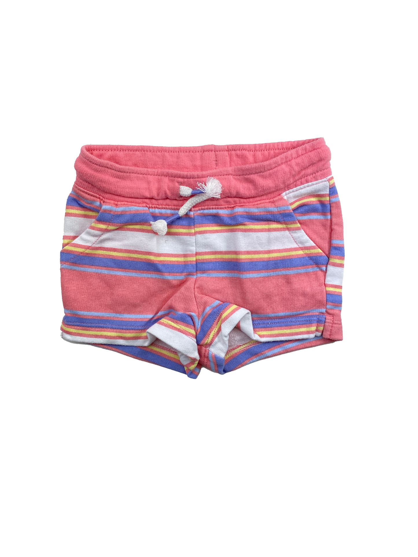 Cat & Jack Pink Striped Shorts 18M
