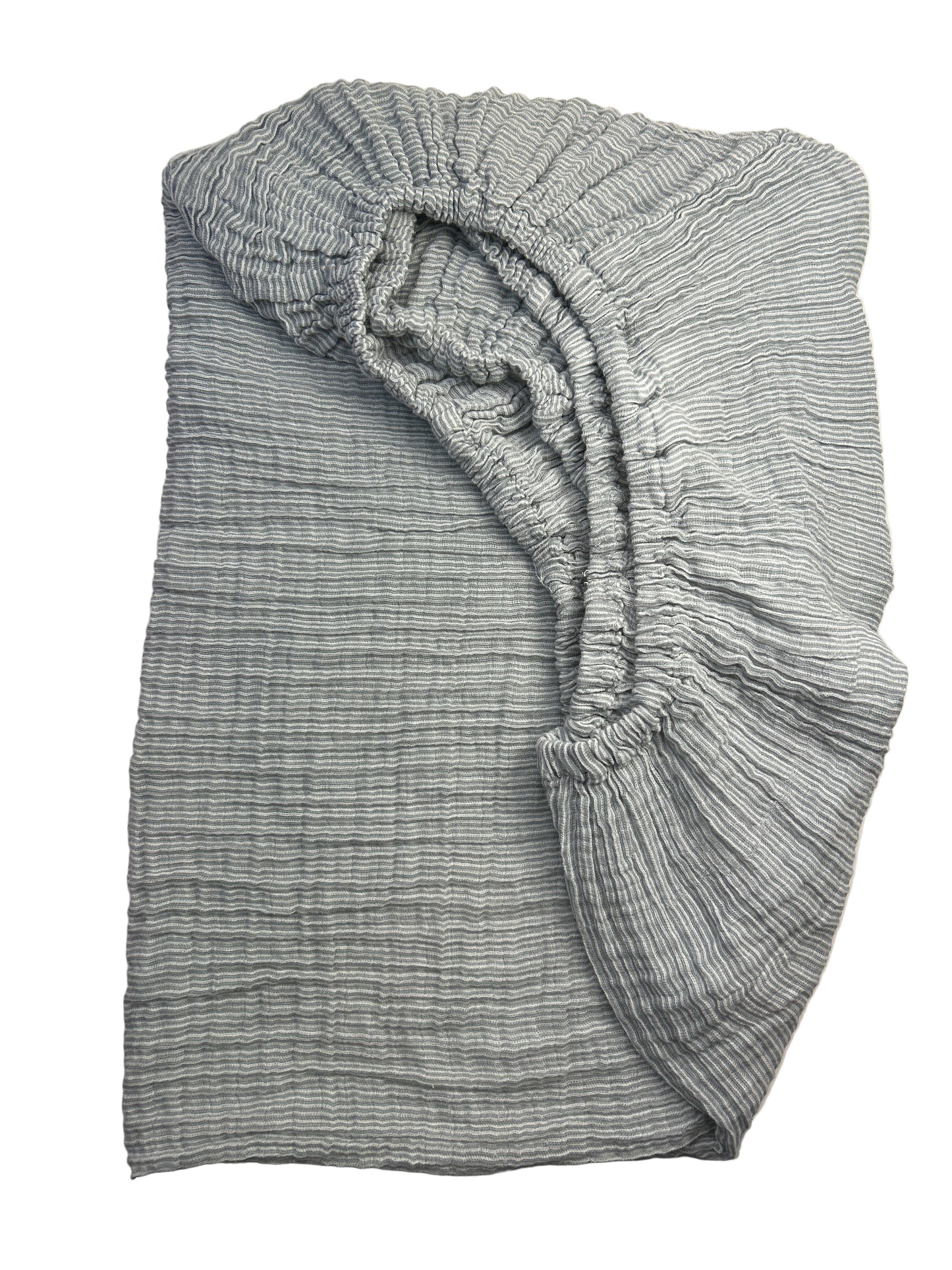 Red Rover Muslin Crib Sheet