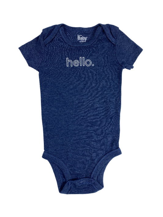 Carter’s Onesie “Hello” 6M
