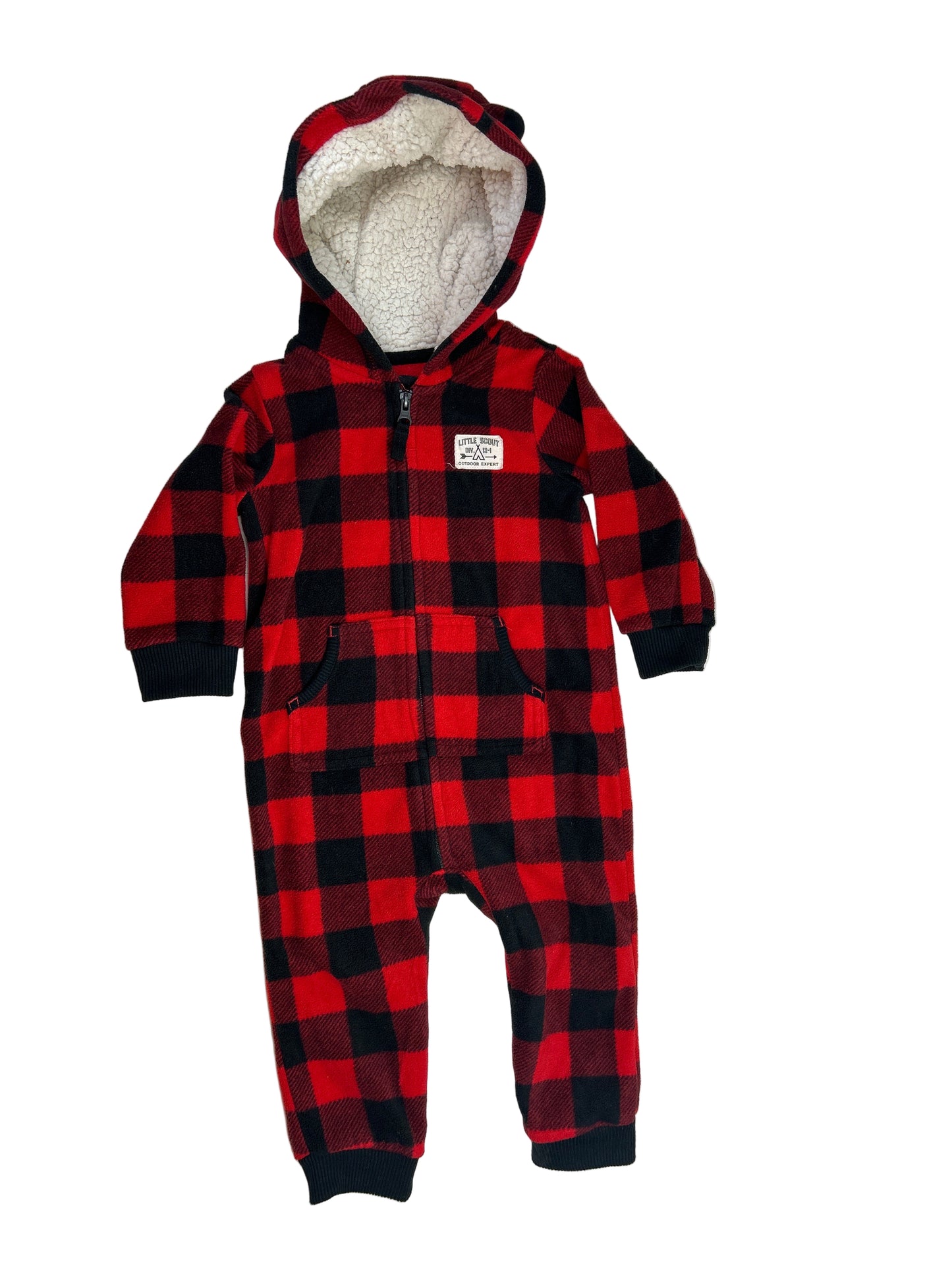 Carter’s Fleece Jumpsuit 12M