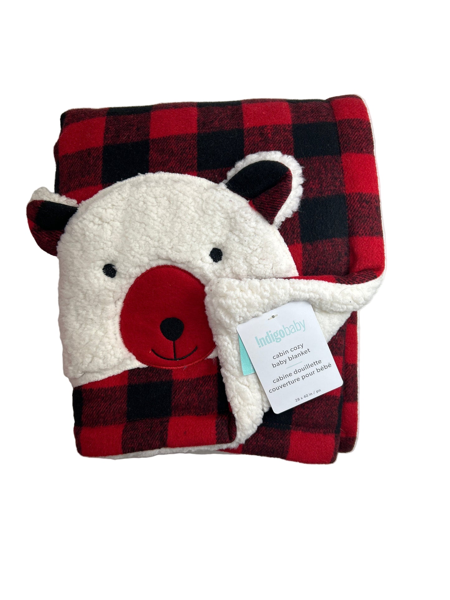 BNWT Indigo Sherling Blanket