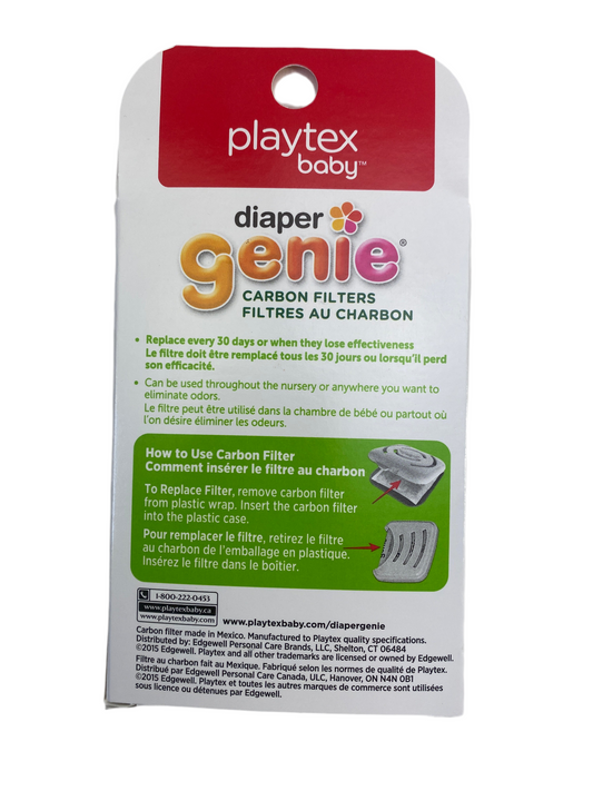 Diaper Genie Carbon Filters - 4 Pack
