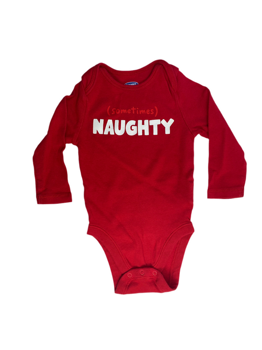 Old Navy Long Sleeve Onesie 6-12M