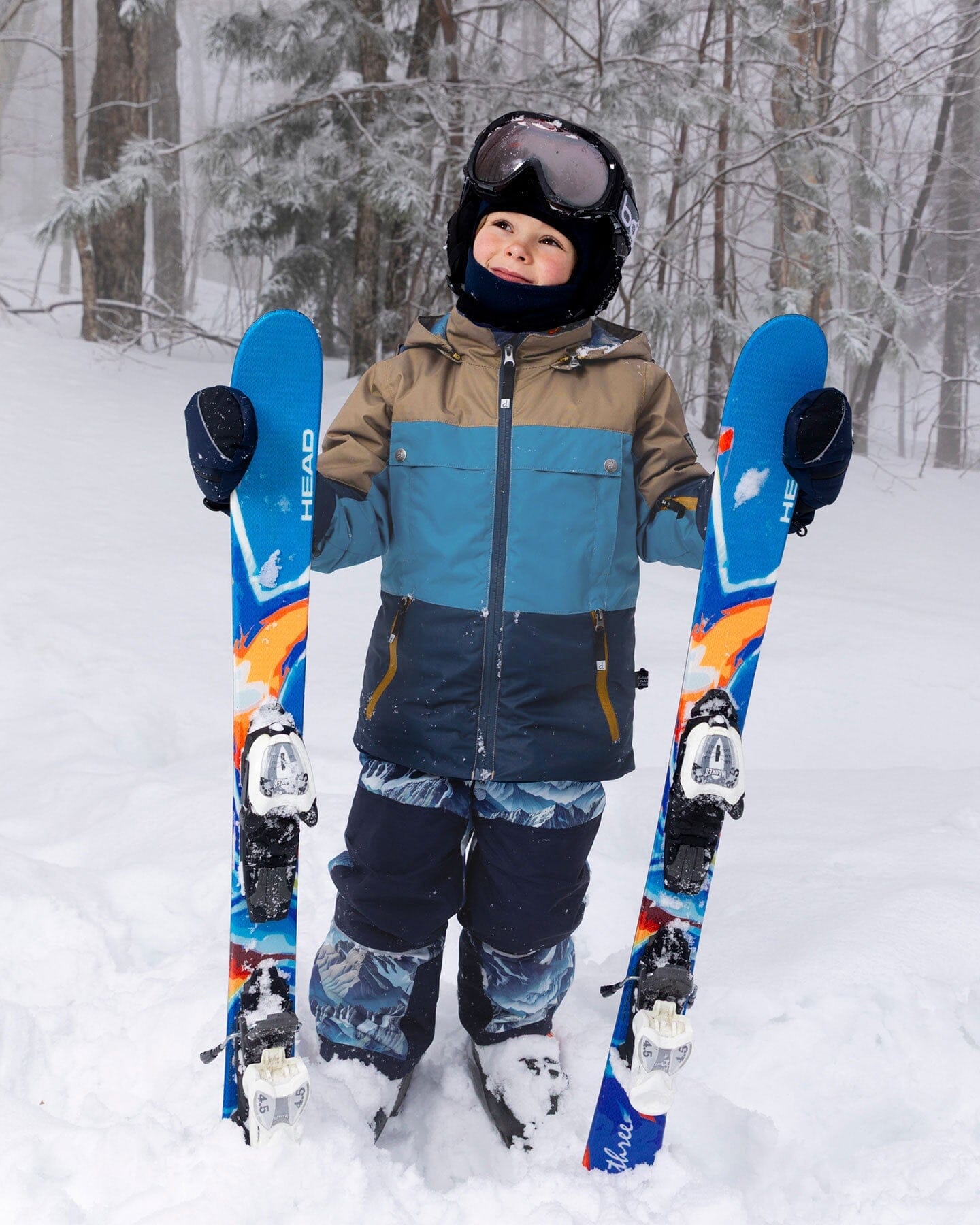 Two-Piece Teknik Snowsuit Blue Mountains